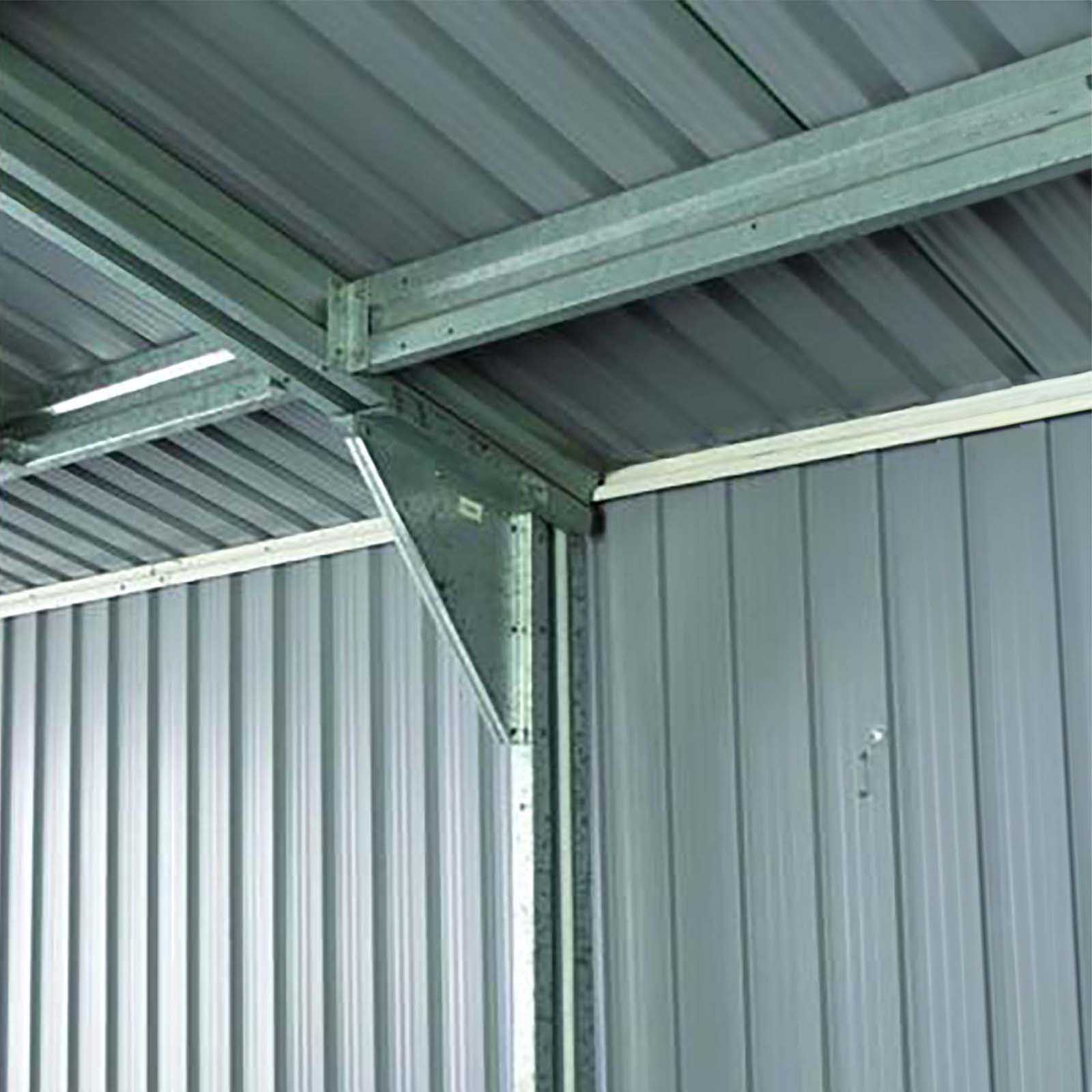 Garagem metálica 540x380x232 cm (20,5 m²) Oxford verde Garaje metálico 540x380x232 cm (20,5 m² ) Oxford verde