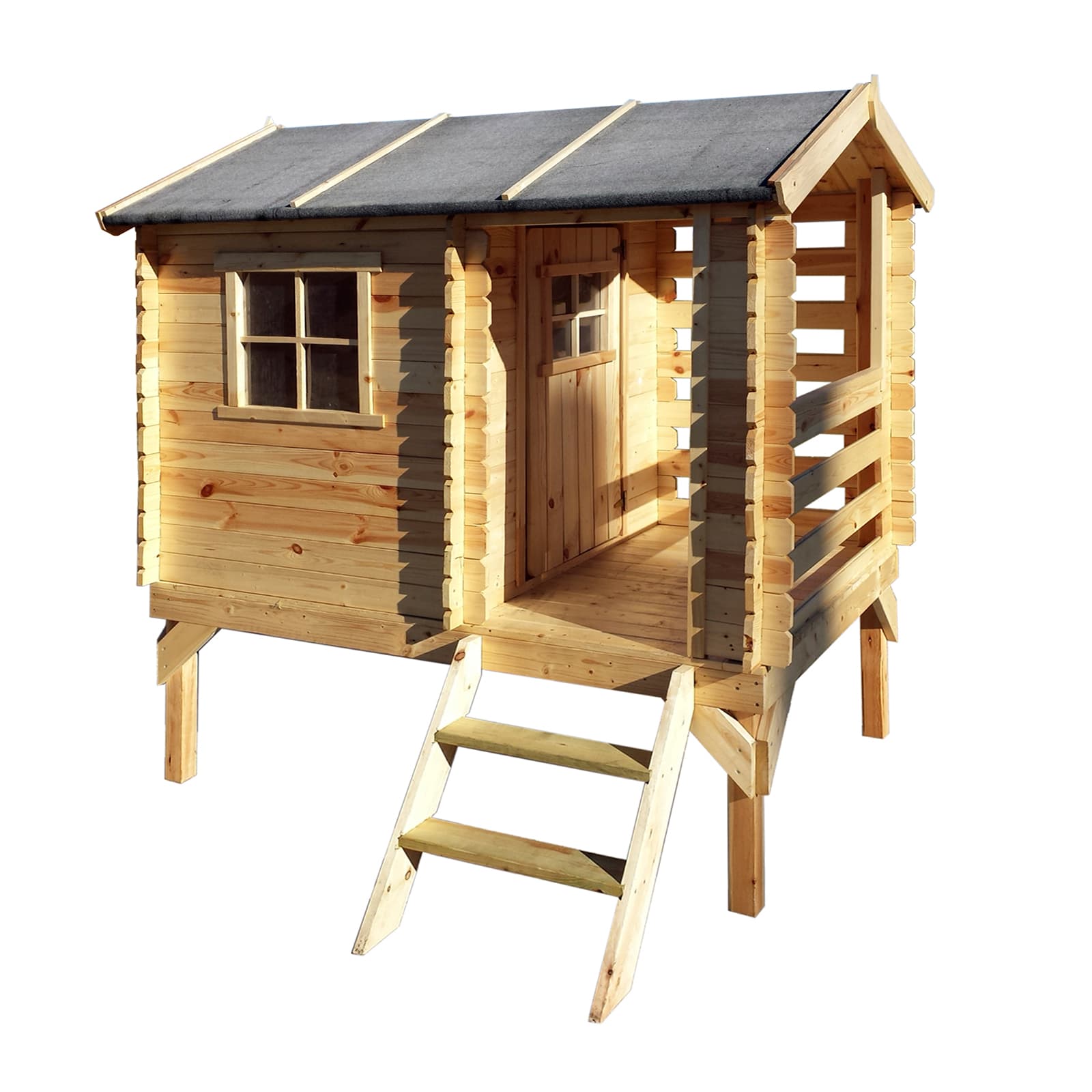 Casa de brincar de madeira 181x146x205 cm (2,6 m²) OUTDOOR TOYS Maya Casita infantil de madera 181x146x205 cm (2,6 m²) OUTDOOR TOYS Maya