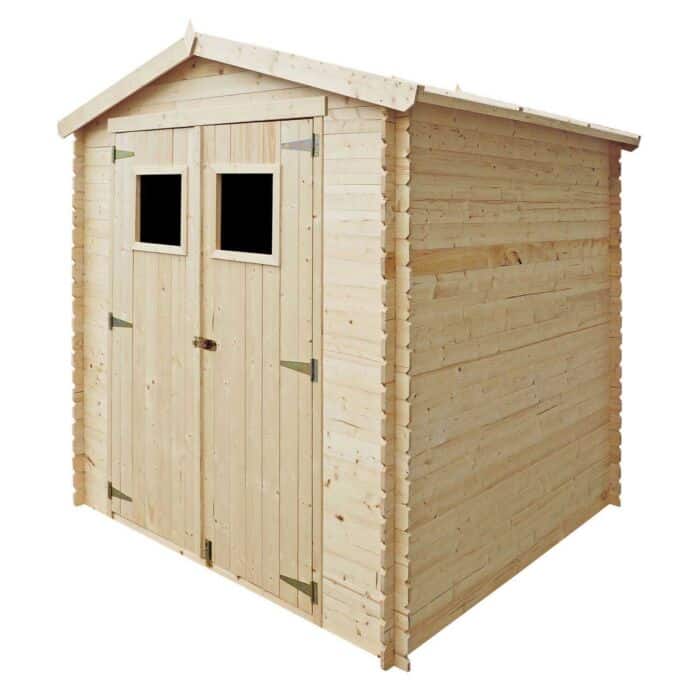 Caseta de madera 196x186x183/218 cm (3,65 m²)   Alexander I