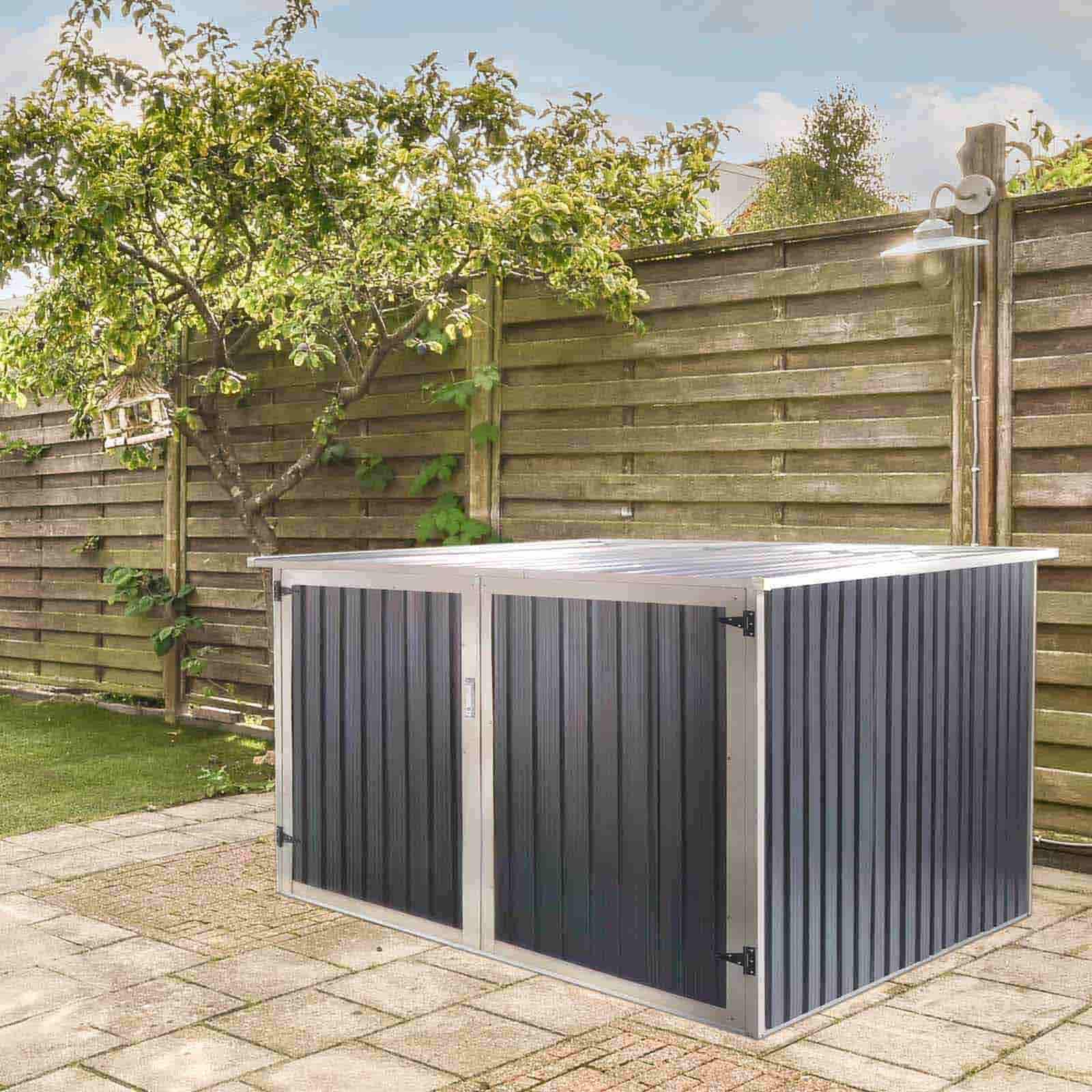 Porta-bicicletas para 2 unidades 198x142x157 cm (2,81 m²) Veloc I Porta-bicicletas para 2 unidades 198x142x157 cm (2,81 m²) Veloc I - Image 2