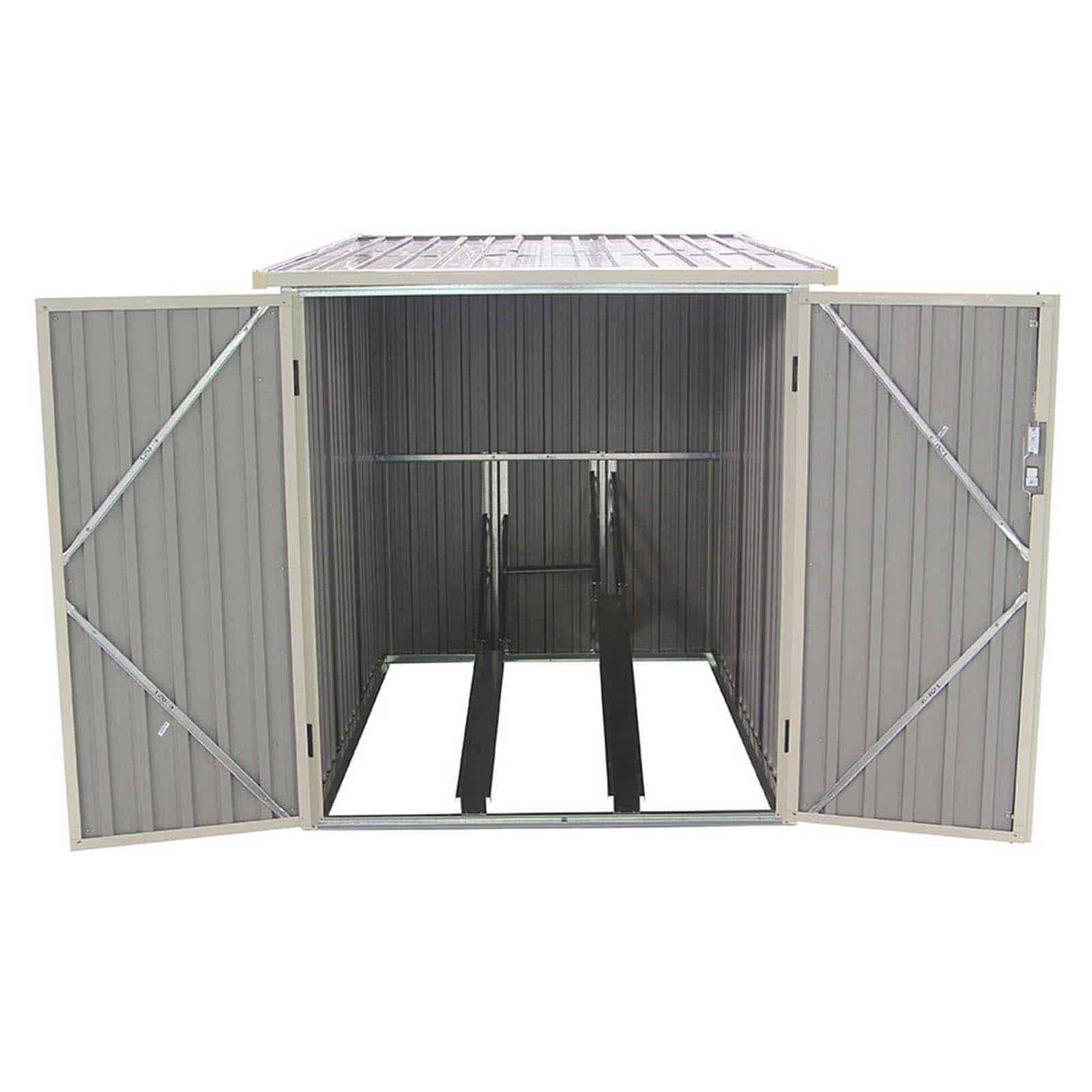 Porta-bicicletas para 2 unidades 198x142x157 cm (2,81 m²) Veloc I Guardabicis para 2 uds 198x142x157 cm (2,81 m²) Veloc I