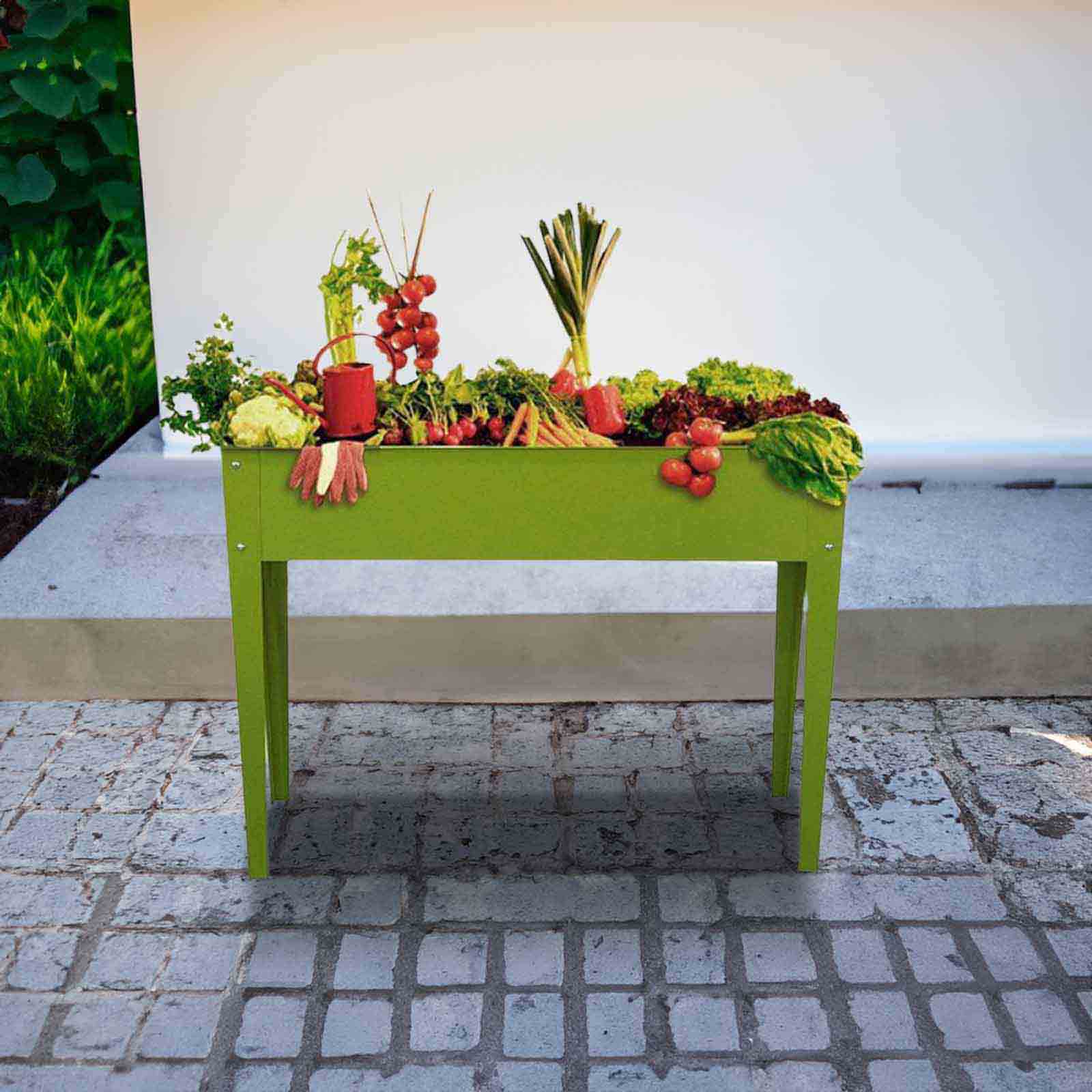 Horta urbana metálica 60x30x45 cm (36L) Nature Grove I verde Huerto urbano de metal 60x30x45 cm (36L) Nature Grove I verde