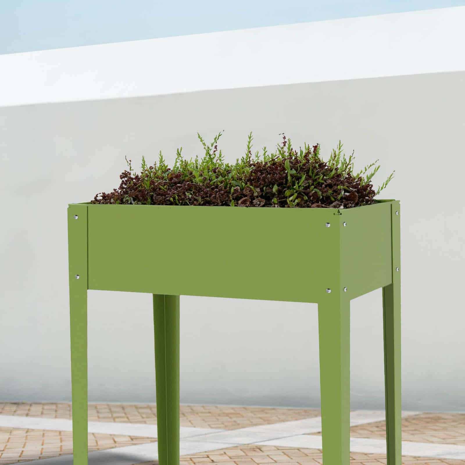 Horta urbana metálica 60x30x80 cm (36L) Nature Grove II verde Huerto urbano de metal 60x30x80 cm (36L) Nature Grove II verde
