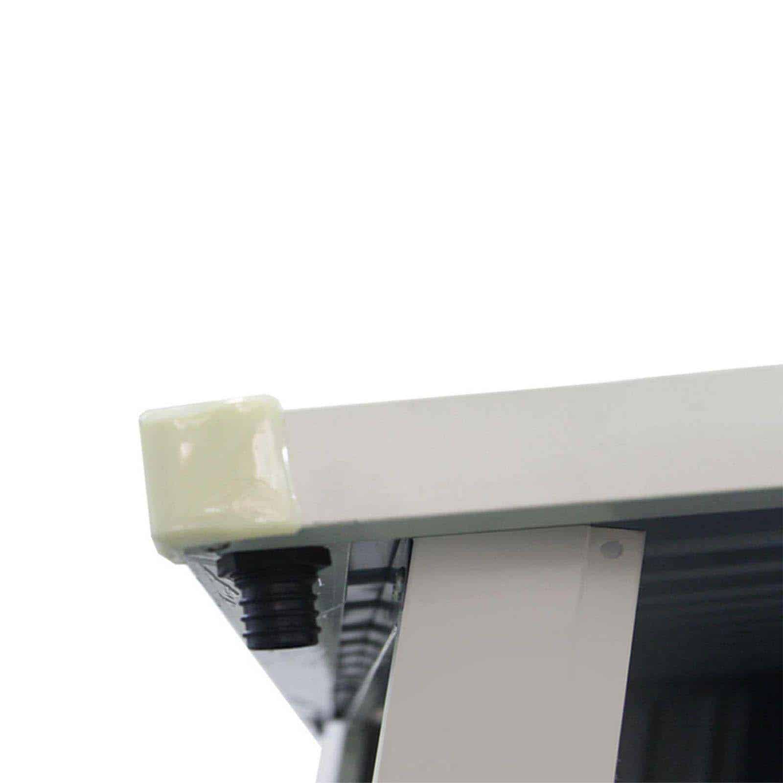 Abrigo de jardim em metal com alpendre 193x355x237 cm (6,85 m²) Marlow cinzento Caseta jardín metálica con porche 193x355x237 cm (6,85 m²) Marlow gris