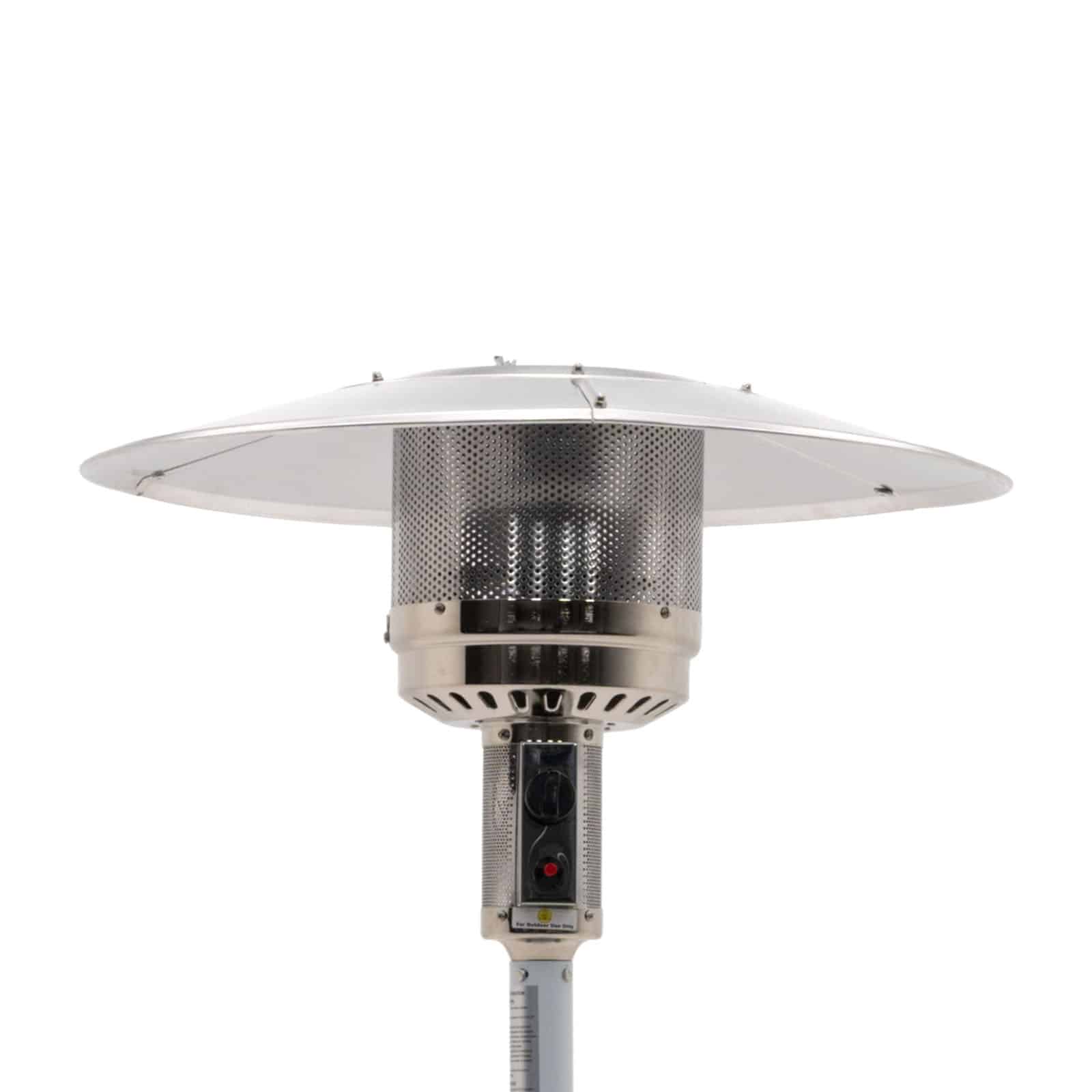 Aquecedor a gás exterior 13 KW KEKAI Niklas branco Estufa exterior gas 13 KW KEKAI Niklas blanco