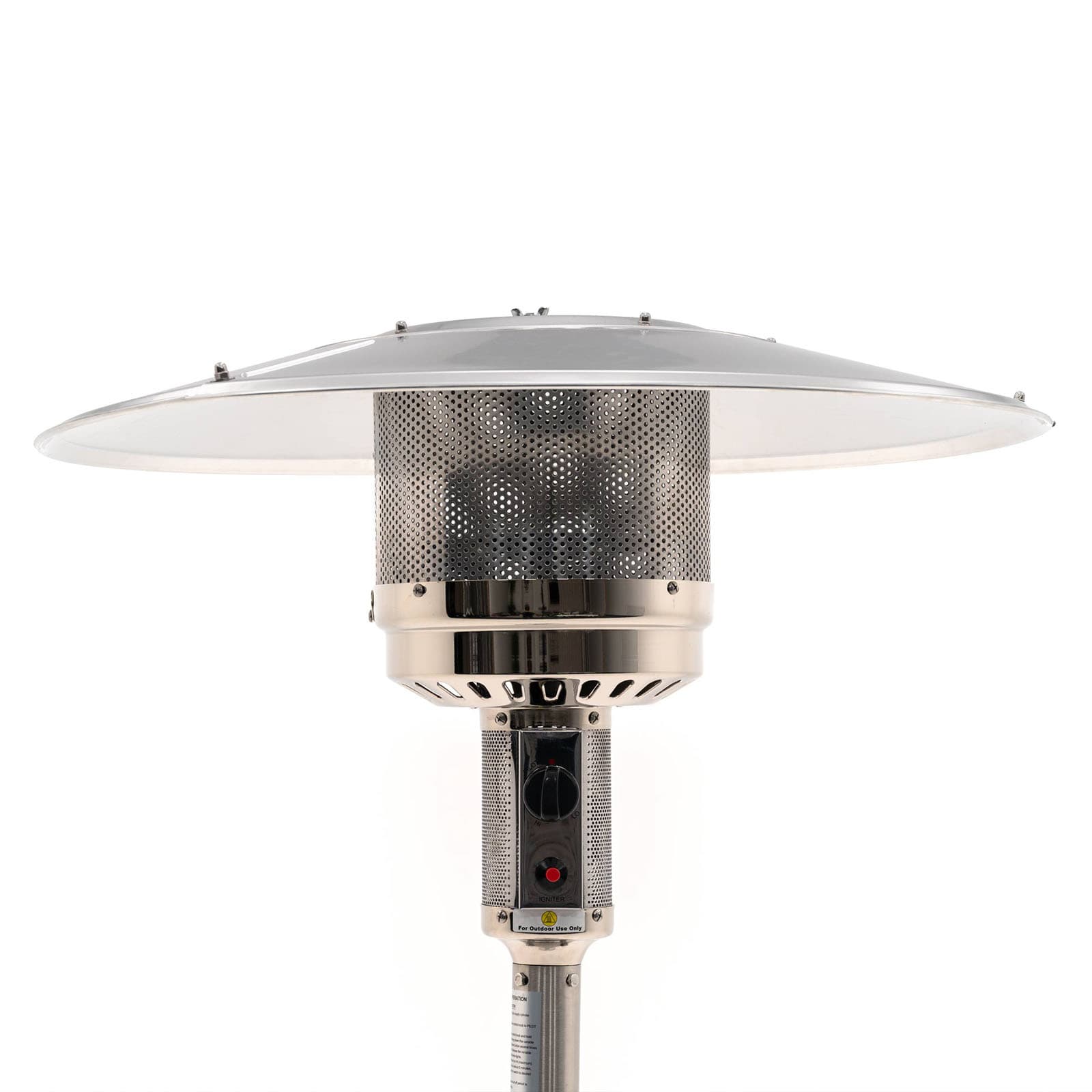 Aquecedor a gás exterior 13 KW KEKAI Niklas inox Estufa exterior gas 13 KW KEKAI Niklas inox