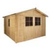 Caseta de madera machihembrada 318x316x253 cm (9 m²) Petrov