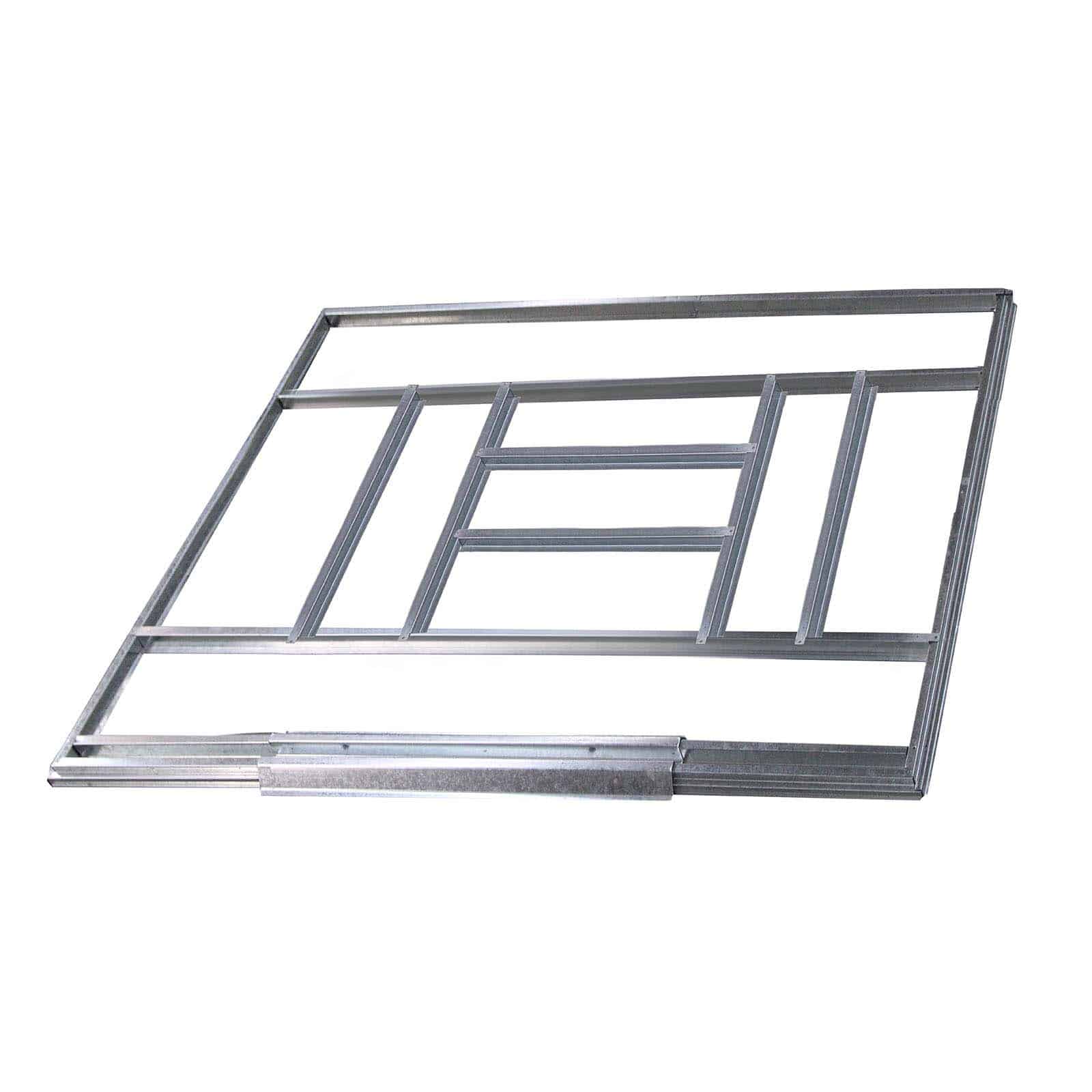 Pré-instalação de chão para abrigos em metal 311x231 cm (7,74 m²) Pre-instalación suelo casetas metálicas 311x231 cm (7,74 m²)