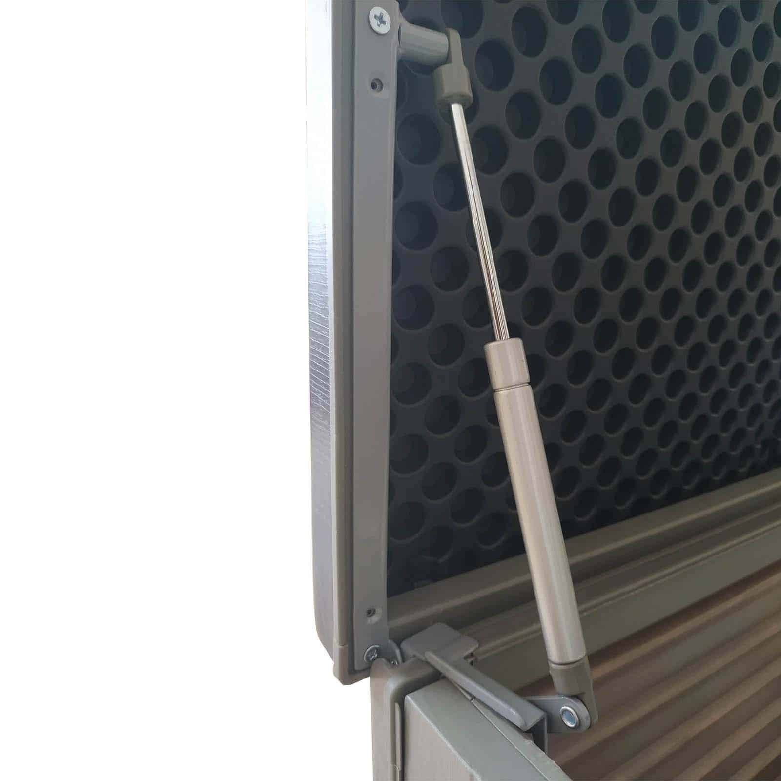 Baú de resina 53x143x56 cm (390L) Lift cinzento Arcón resina 53x143x56 cm (390L) Lift gris