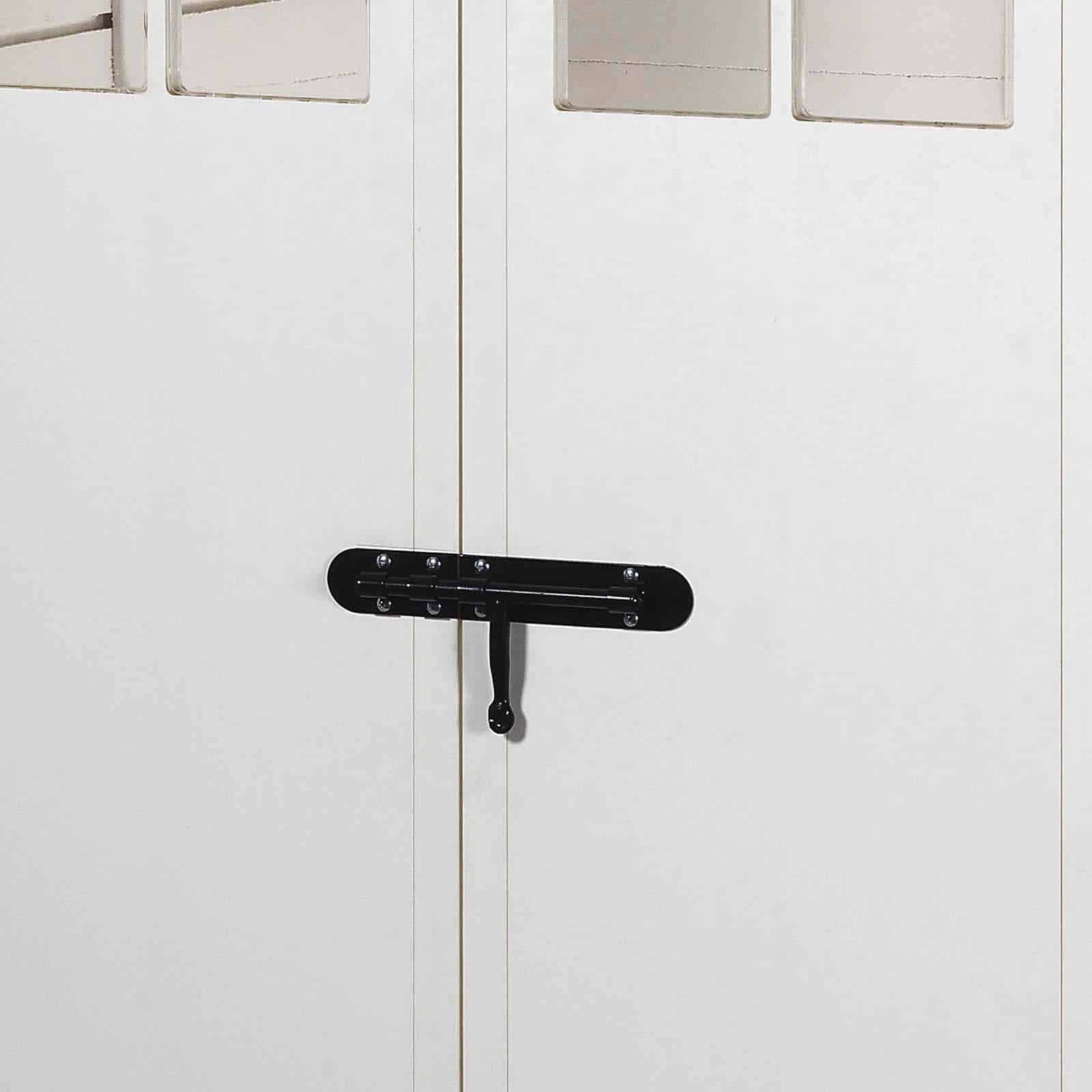 Abrigo de jardim em resina com chão 137x144x214 cm (2 m²) Tuscany Evo 120 branco Caseta jardín resina con suelo 137x144x214 cm (2 m²) Tuscany Evo 120 blanco