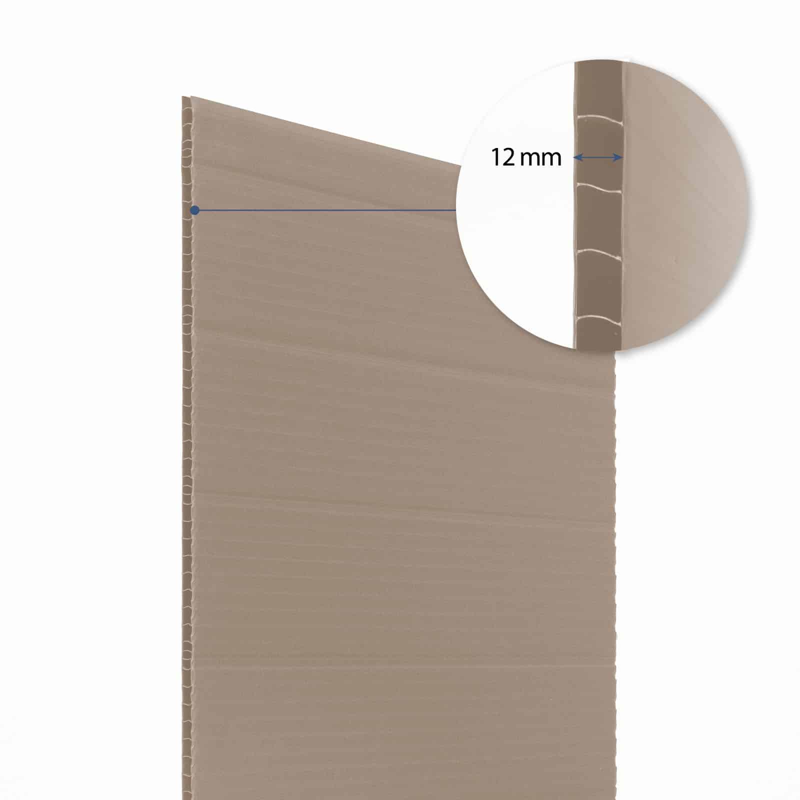 Abrigo de jardim em resina 102x132x203 cm (1,34 m²) Stella bege Abrigo de jardim em resina 102x132x203 cm (1,34 m²) Stella bege - Image 6