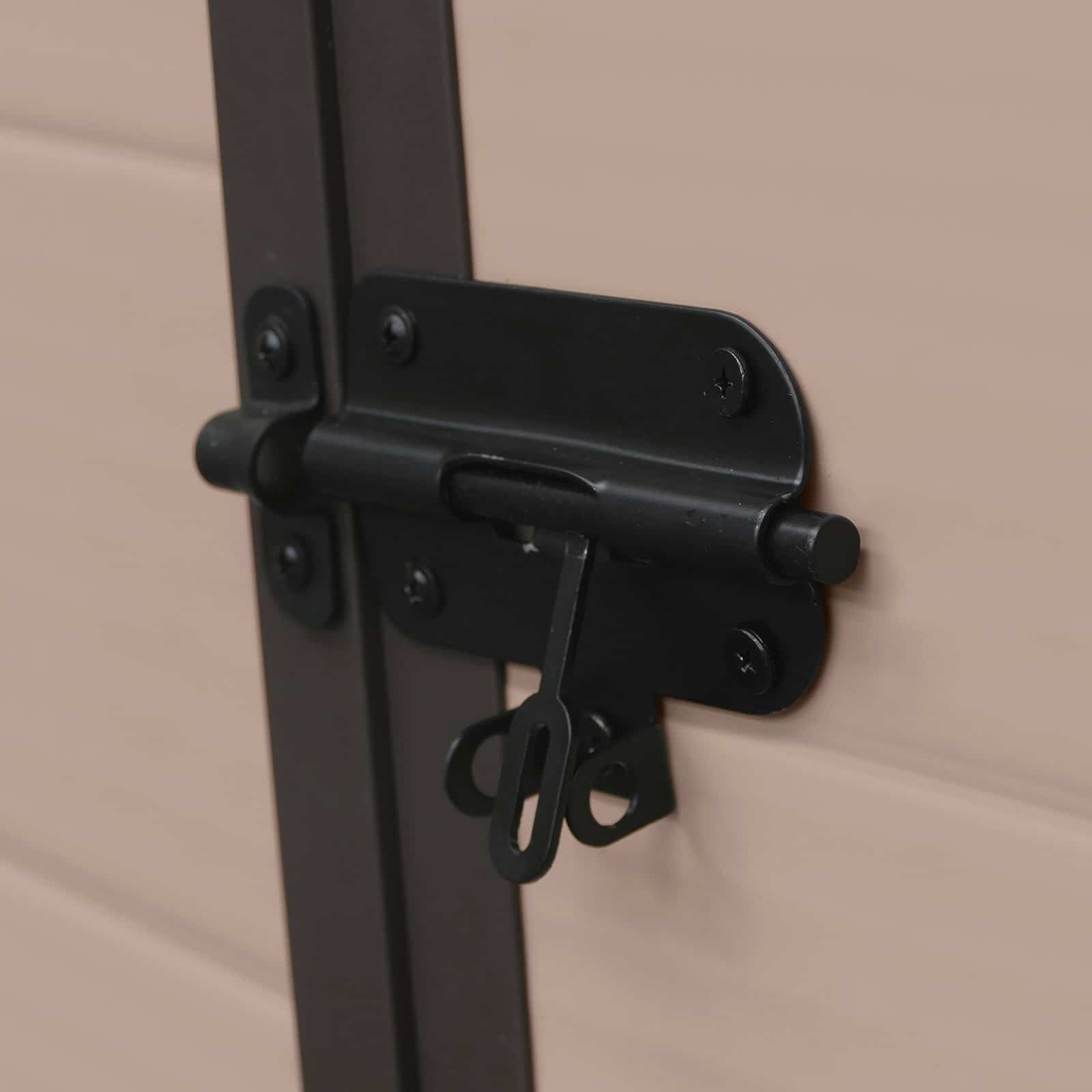 Abrigo de jardim em resina 190x188x225 cm (3,57 m²) Isabella bege Abrigo de jardim em resina 190x188x225 cm (3,57 m²) Isabella bege - Image 6