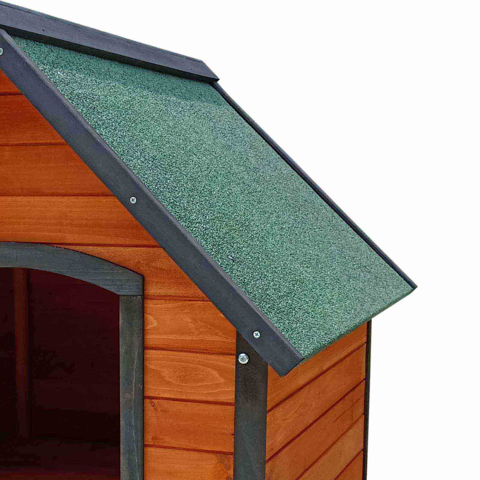 Casota de madeira para cão pequeno 76x72x76 cm Sweet Caseta perro pequeño de madera 76x72x76 cm Sweet