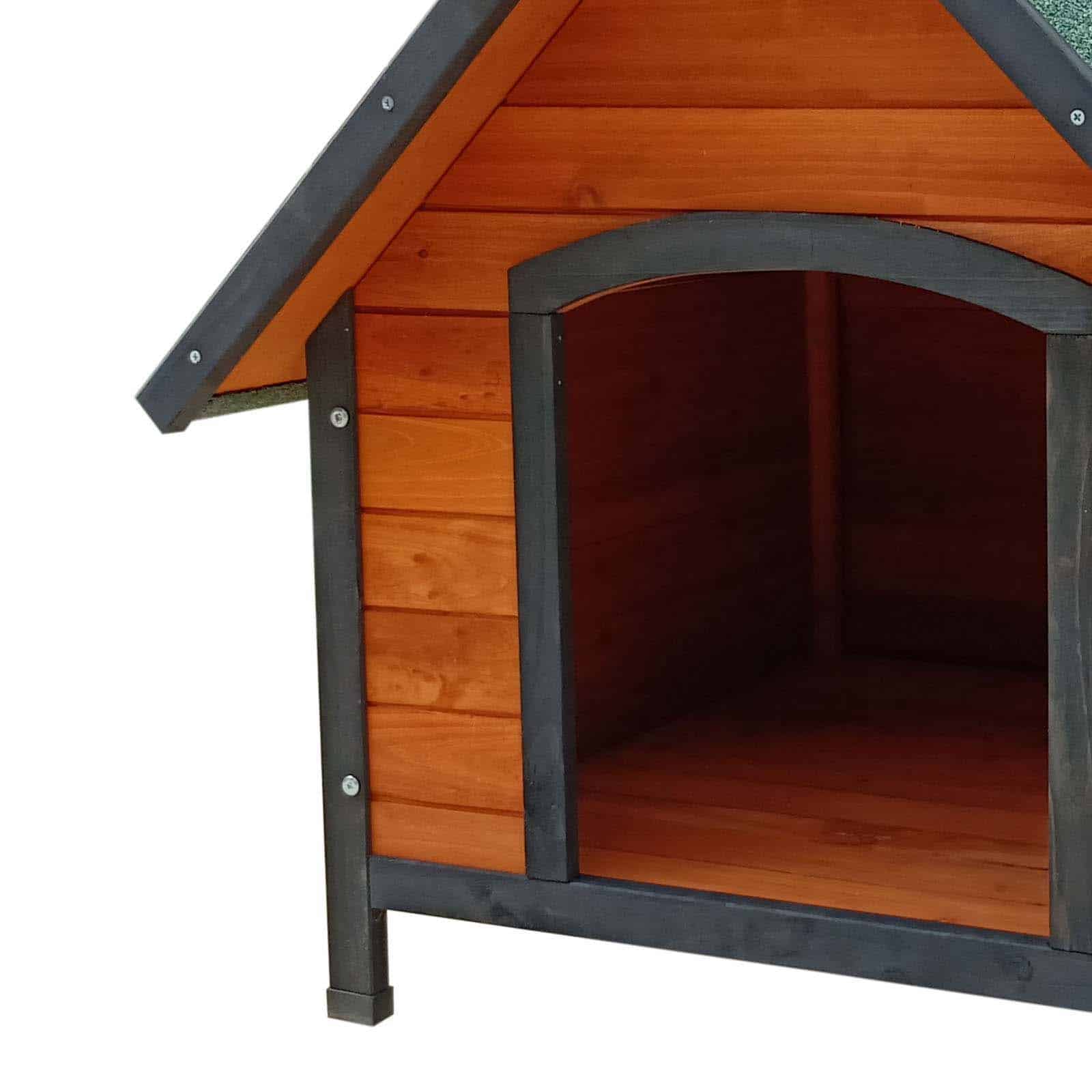 Casota de madeira para cão pequeno 76x72x76 cm Sweet Caseta perro pequeño de madera 76x72x76 cm Sweet