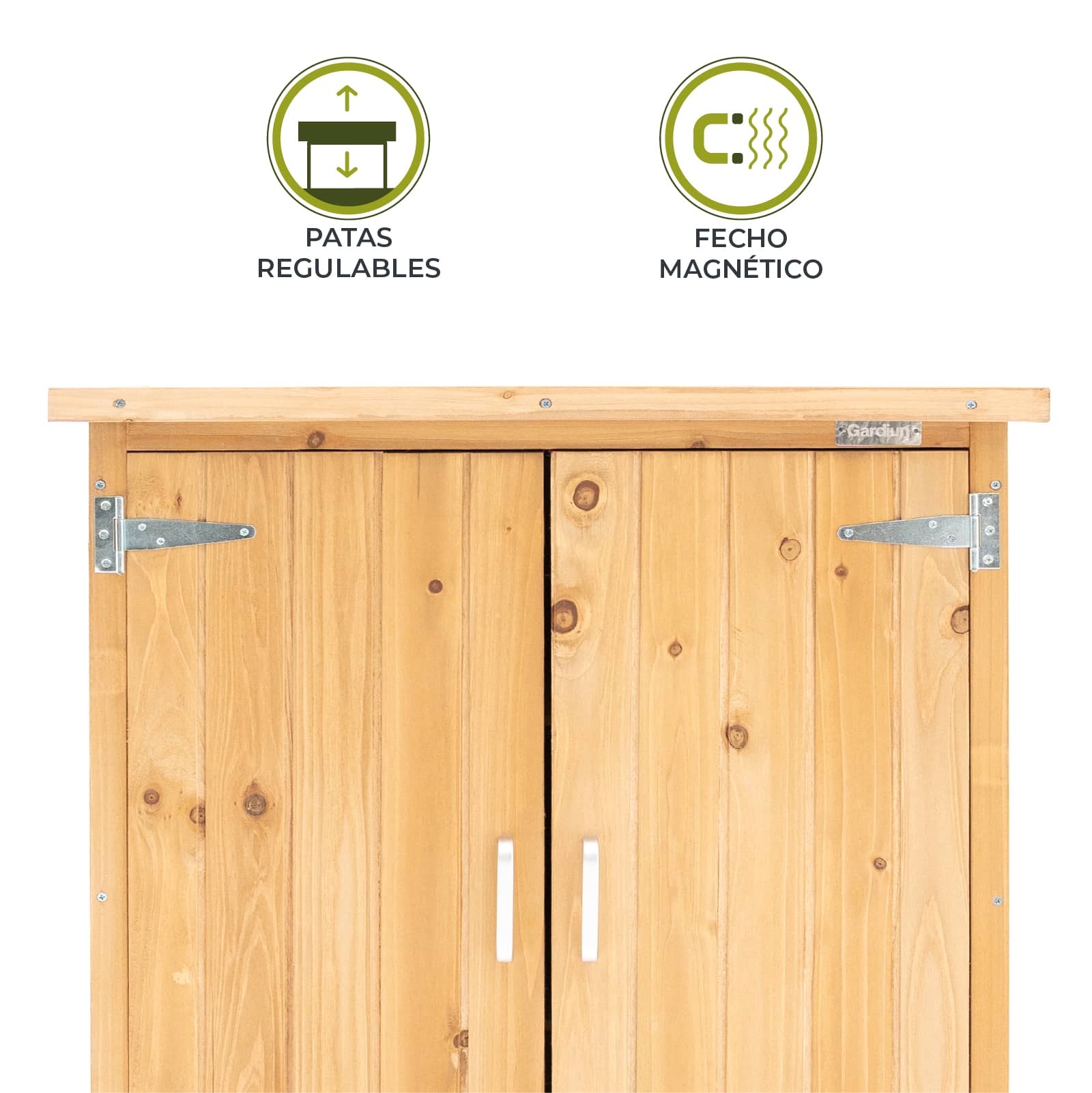 Armário de madeira para exterior 40x75x90 cm Abby Armário de madeira para exterior 40x75x90 cm Abby - Image 7