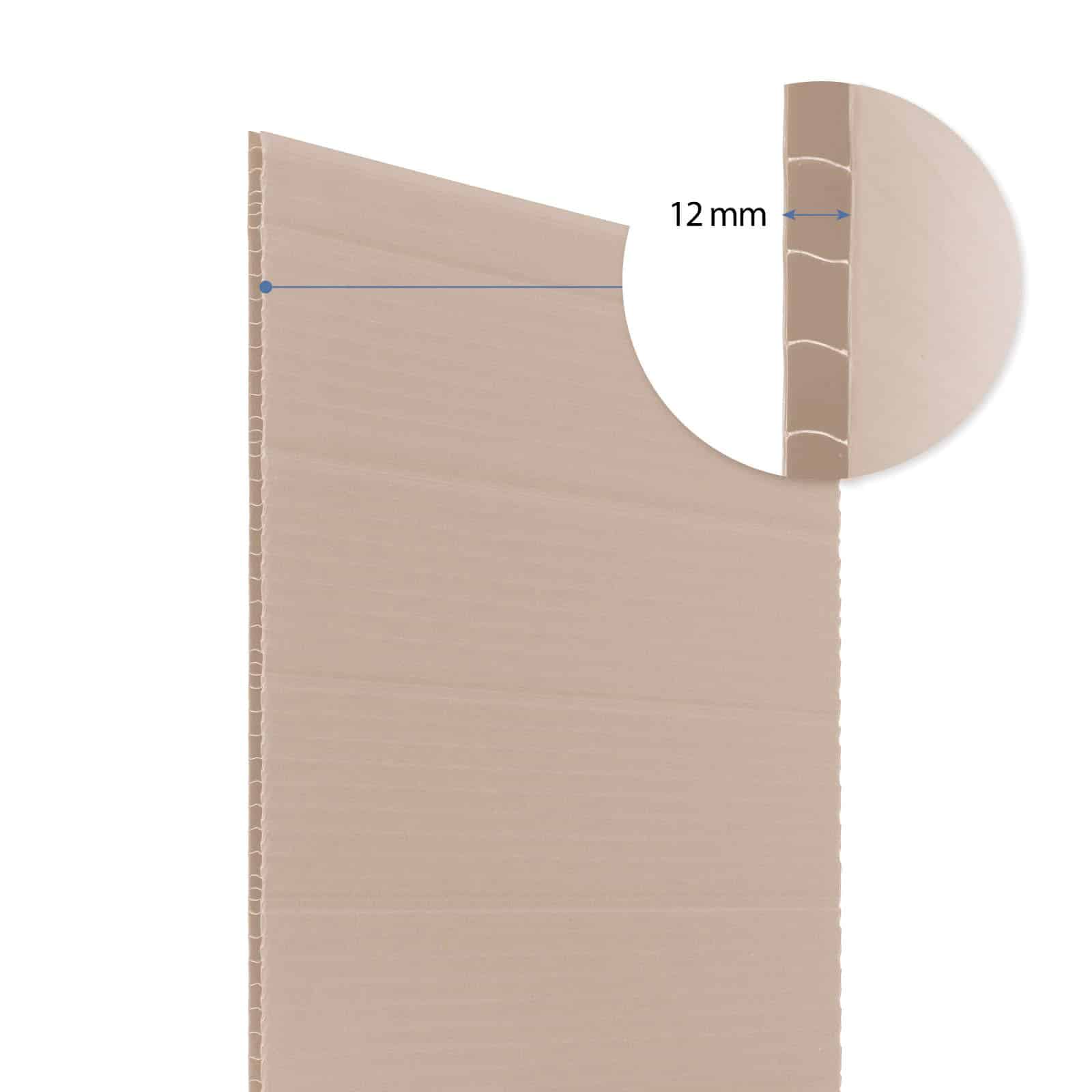 Abrigo de jardim em resina com chão Alessia bege de 11 m² Abrigo de jardim em resina com chão Alessia bege de 11 m² - Image 7