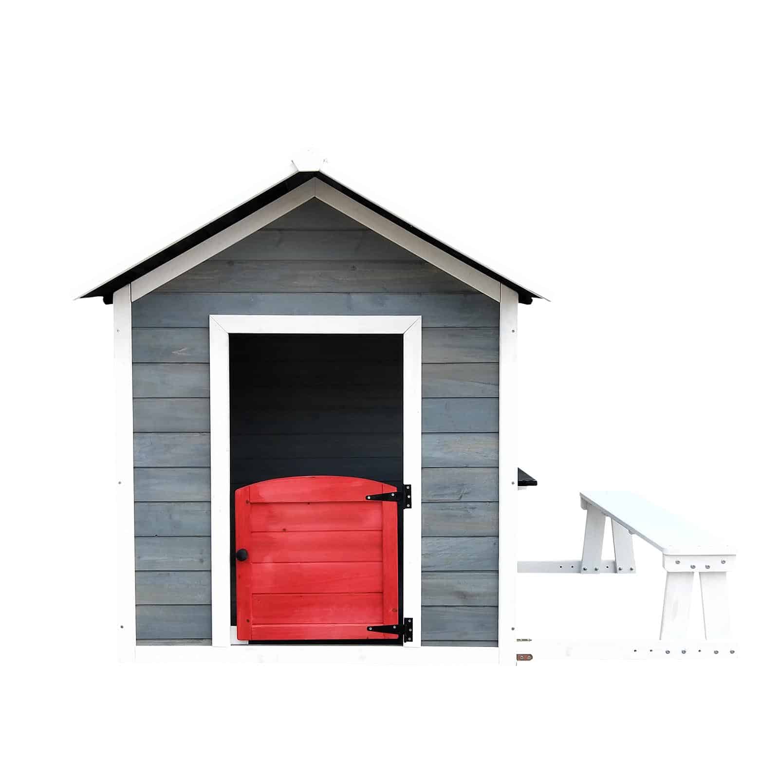 Casa de brincar de madeira 116x138x132 cm (1,2 m²) OUTDOOR TOYS Chloe (copia) Casita infantil de madera 116x138x132 cm (1,2 m²) OUTDOOR TOYS Chloe