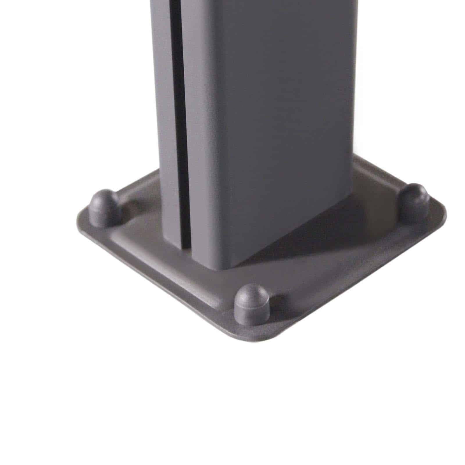 Toldo de parede em alumínio 313x254x220/260 cm (8 m²) Elliot Marquesina de pared de aluminio 313x254x220/260 cm (8 m²) Elliot