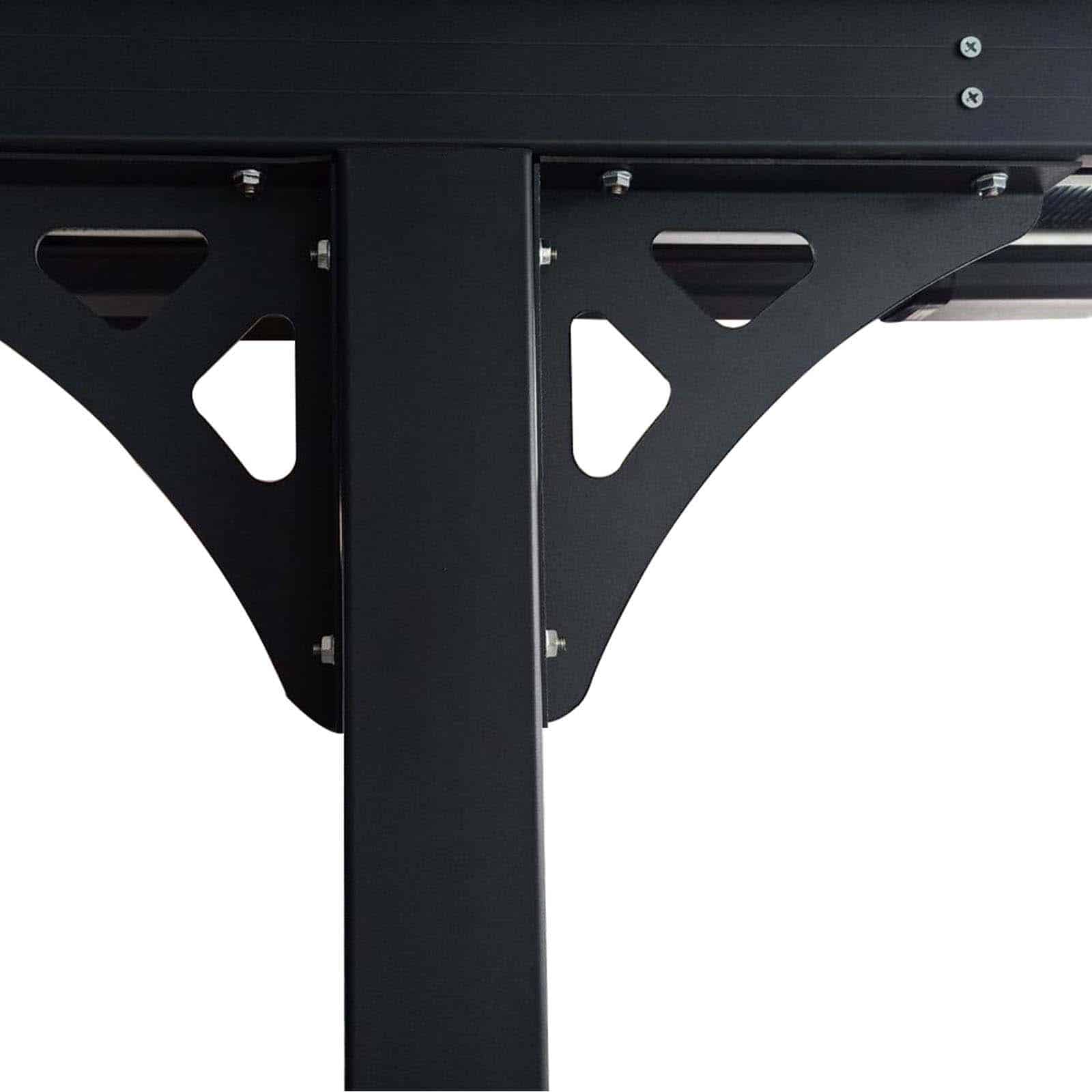 Toldo de parede em alumínio 314x300x225/270 cm (9,5 m²) Elliot Marquesina de pared de aluminio 314x300x225/270 cm (9,5 m²) Elliot