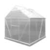 Invernadero de policarbonato y aluminio 188x193x190 cm (3,63 m²) Lunada