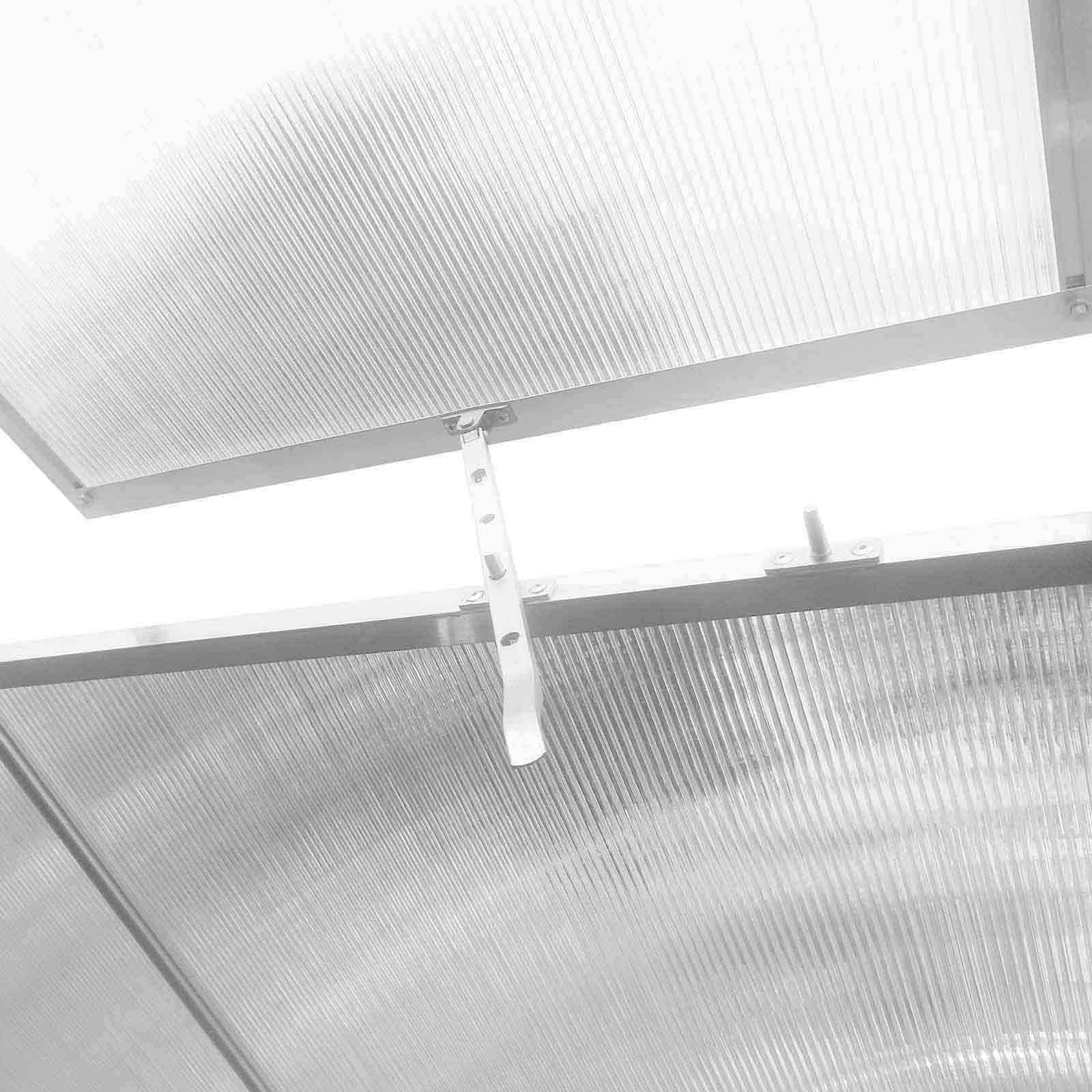 Estufa em policarbonato e alumínio 188x193x190 cm (3,63 m²) Lunada Estufa em policarbonato e alumínio 188x193x190 cm (3,63 m²) Lunada - Image 5