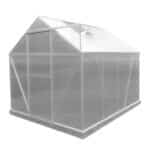 Invernadero de policarbonato y aluminio  249x193x190 cm (4,82 m²) Lunada