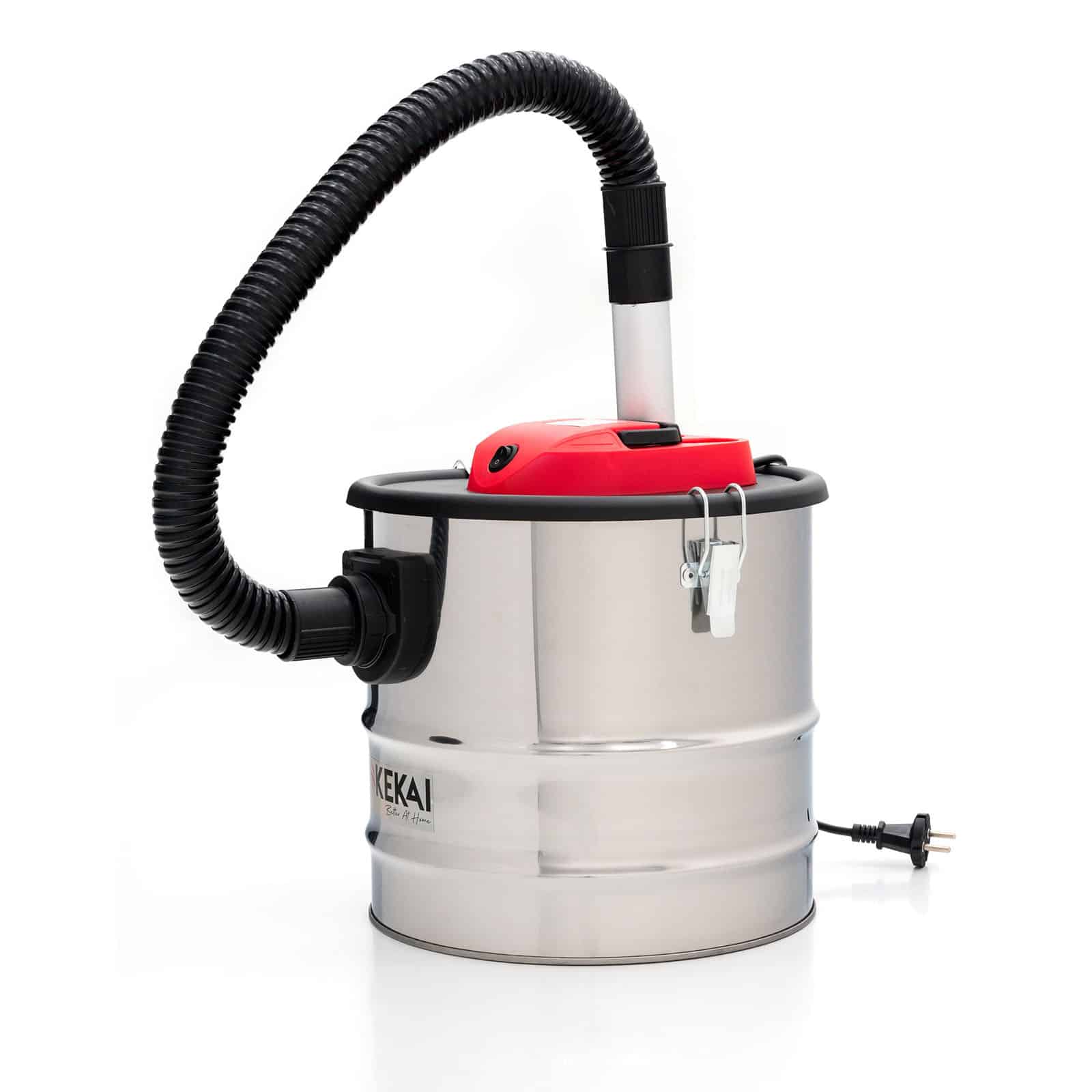 Aspirador para cinzas (18L) 1200W KEKAI Trajano inox Aspirador de cenizas (18L) 1200W KEKAI Trajano inox