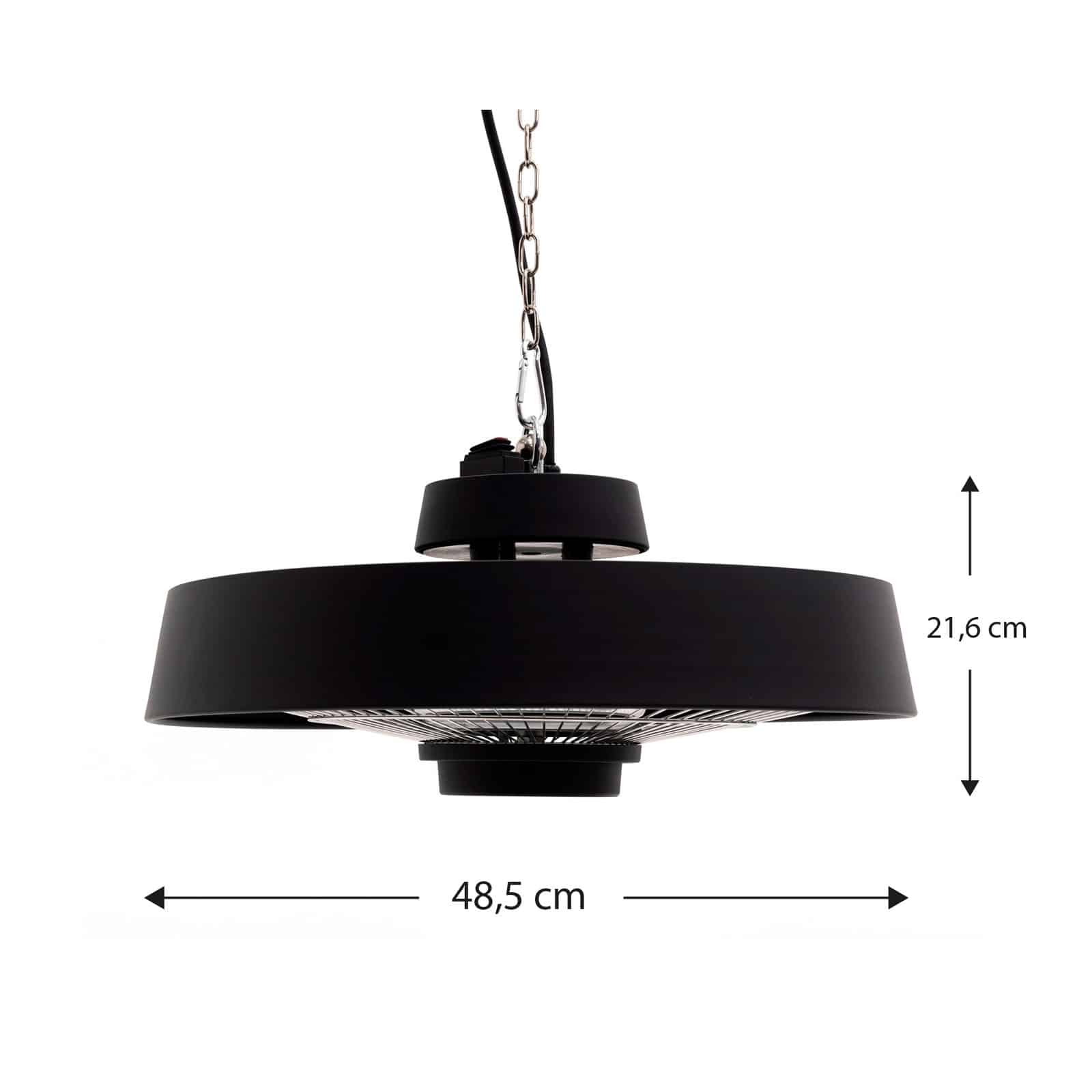 Aquecedor exterior de teto a infravermelhos 2000W KEKAI Top Design Estufa exterior de techo infrarrojos 2000W KEKAI Top Design