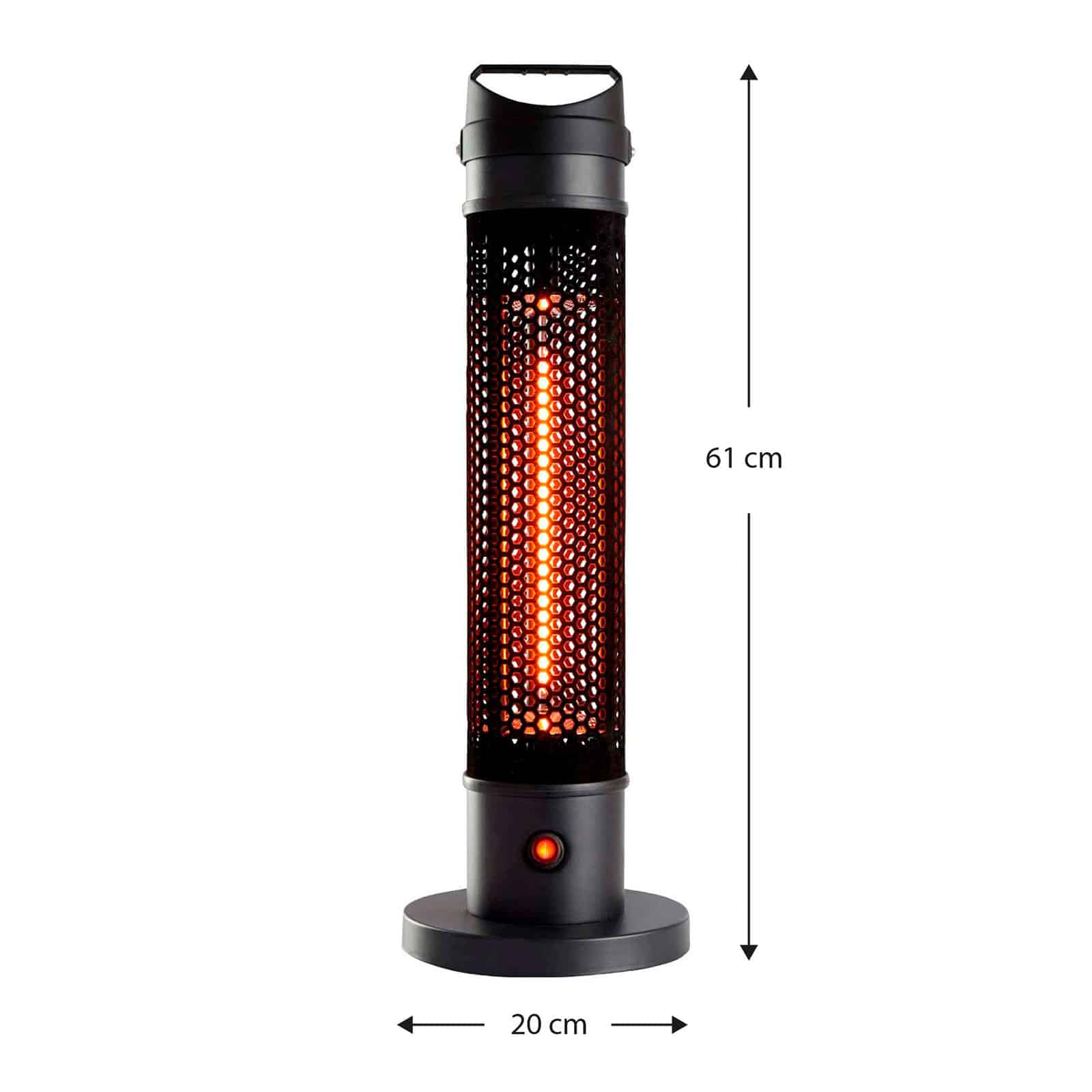 Aquecedor exterior elétrico a infravermelhos 1000W KEKAI Aquecedor exterior elétrico a infravermelhos 1000W KEKAI - Image 3