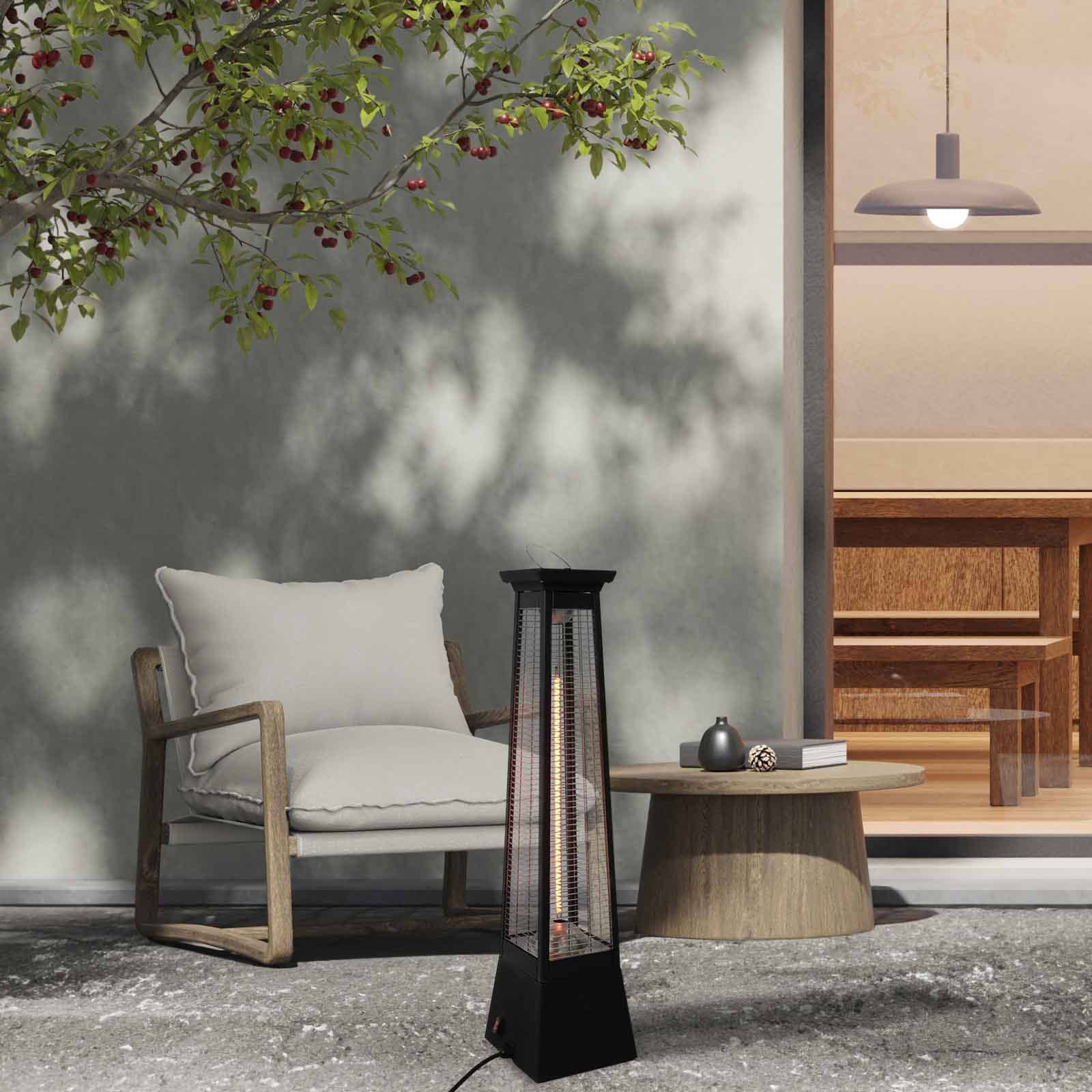 Aquecedor exterior elétrico a infravermelhos 2000W KEKAI Aquecedor exterior elétrico a infravermelhos 2000W KEKAI - Image 2