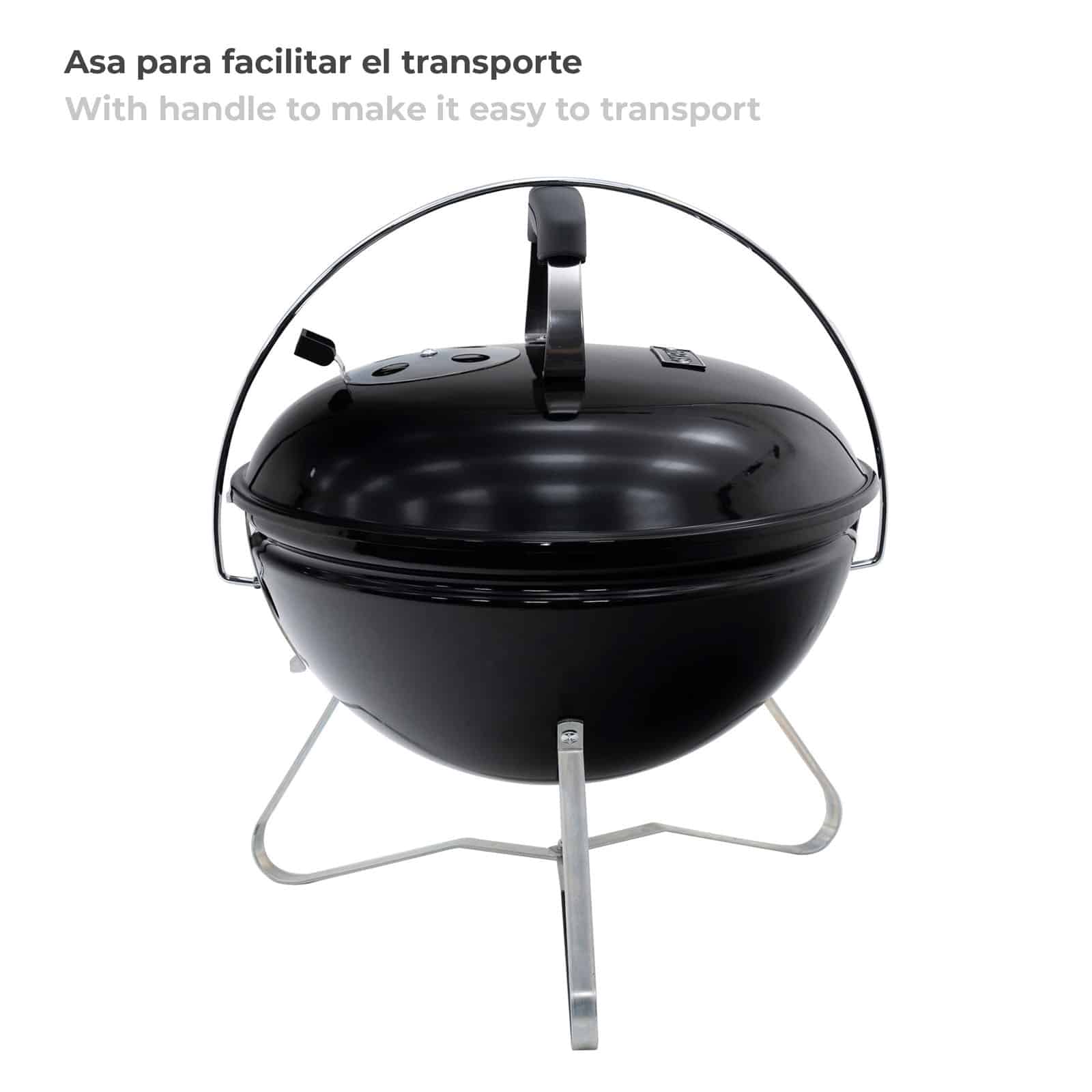 Churrasqueira de mesa portátil KEKAI Tahoe preta Barbacoa de mesa portátil KEKAI Tahoe negra