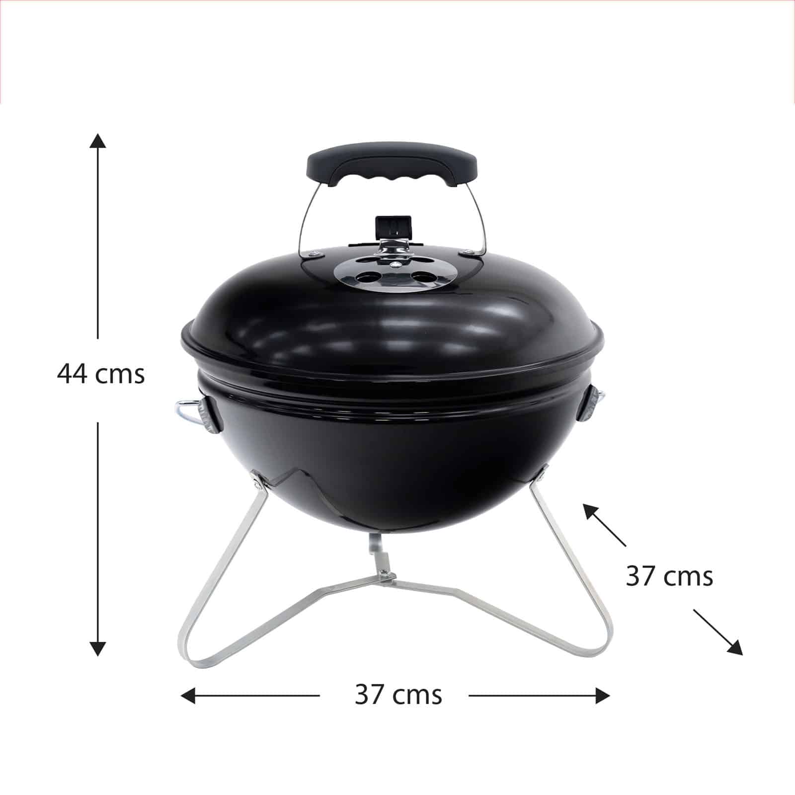 Churrasqueira de mesa portátil KEKAI Tahoe preta Barbacoa de mesa portátil KEKAI Tahoe negra