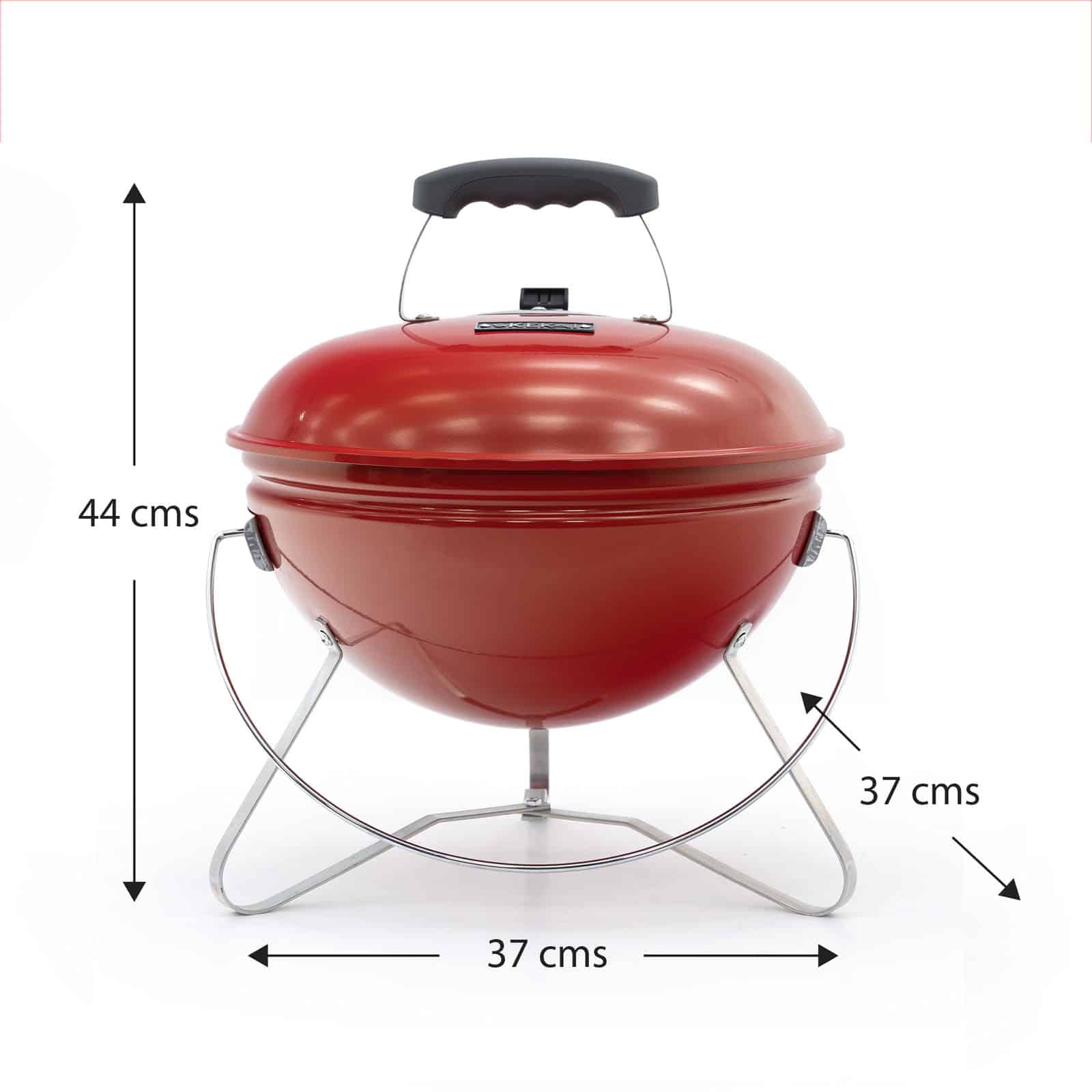 Churrasqueira de mesa portátil KEKAI Tahoe vermelha Barbacoa de mesa portátil KEKAI Tahoe roja