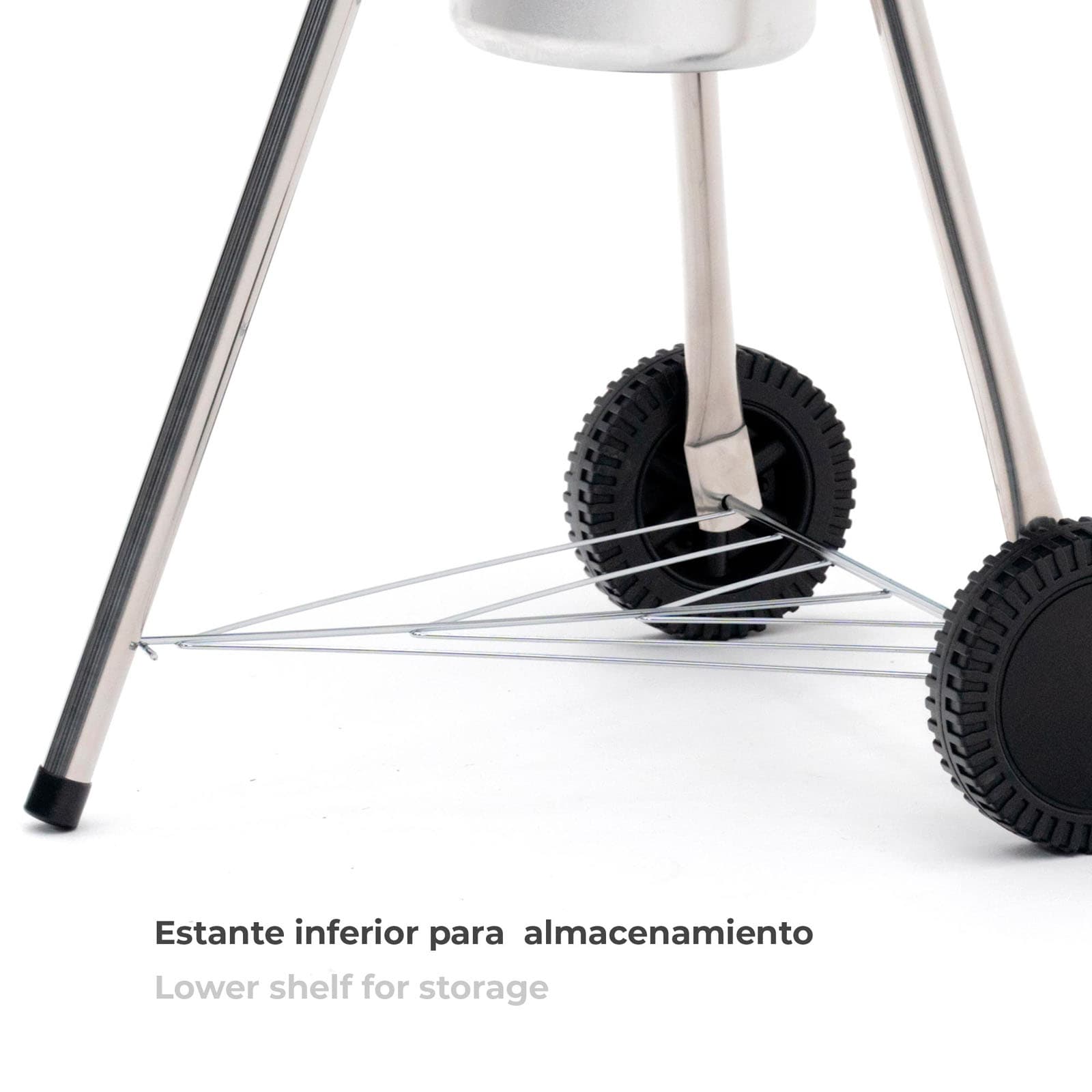 Churrasqueira portátil em azul Kekai Yellowstone Barbacoa portátil 58x47x100 cm KEKAI Yellowstone azul