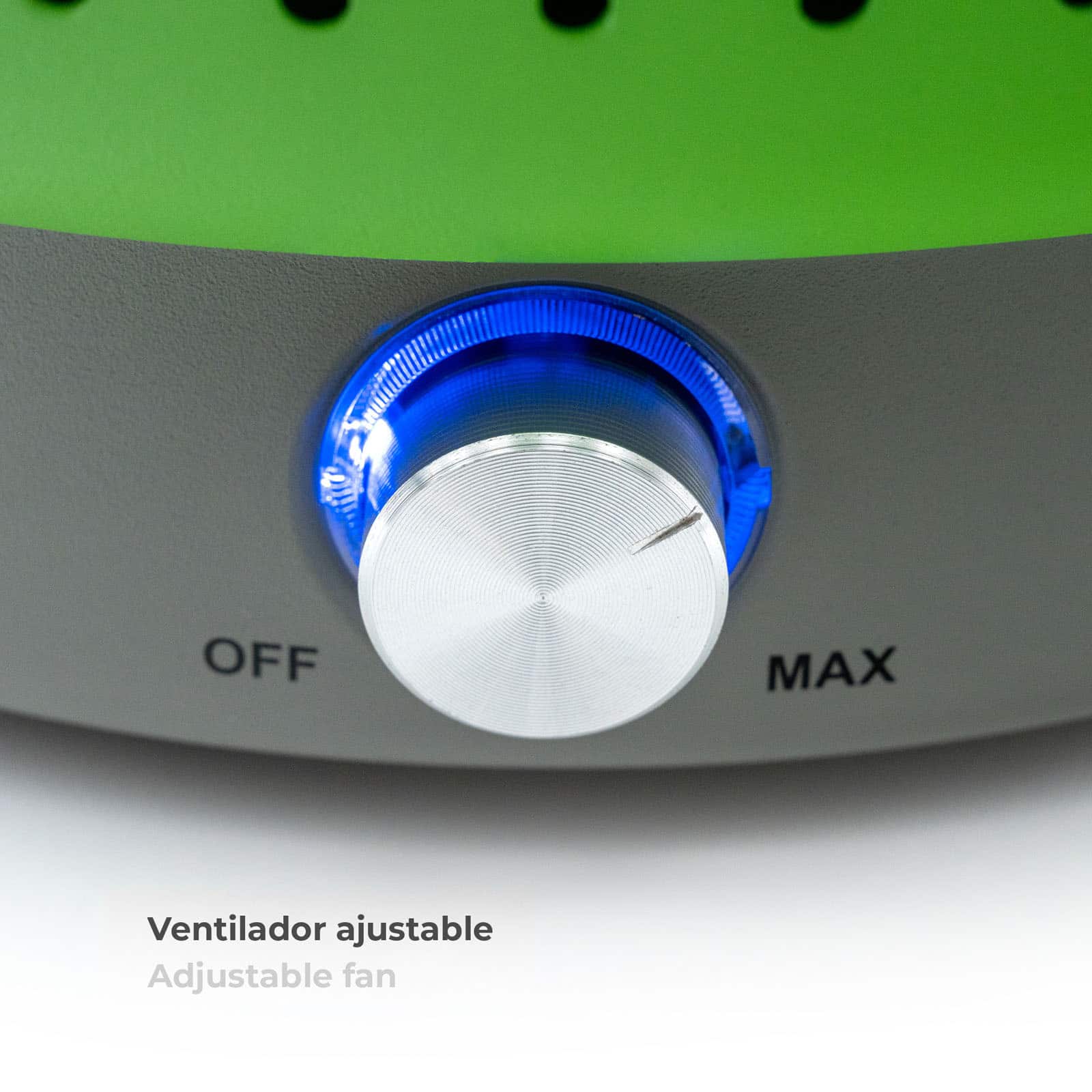 Churrasqueira de mesa portátil KEKAI Crater verde Barbacoa de mesa portátil KEKAI Crater verde