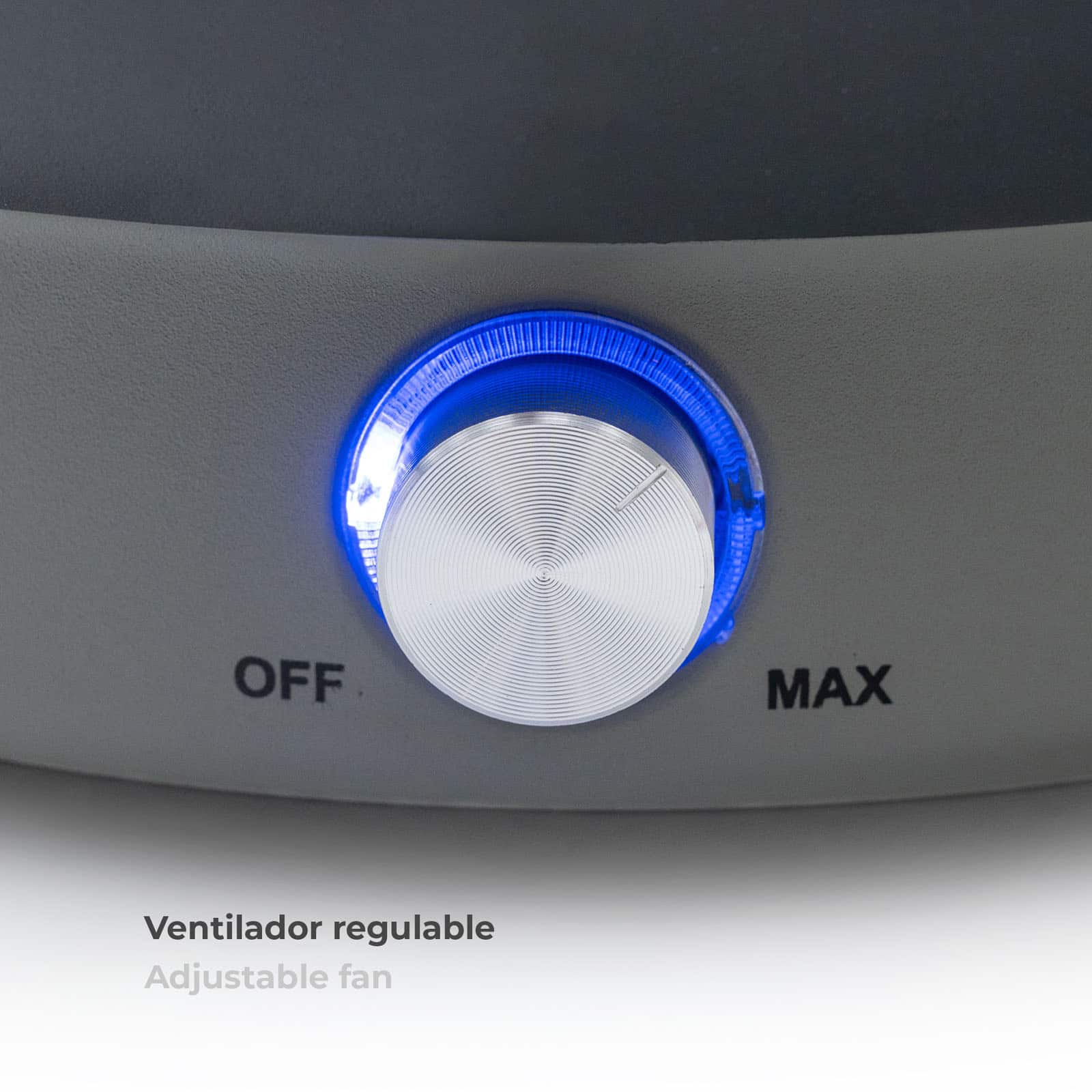 Churrasqueira de mesa portátil KEKAI Crater cinzenta Barbacoa de mesa portátil KEKAI Crater gris