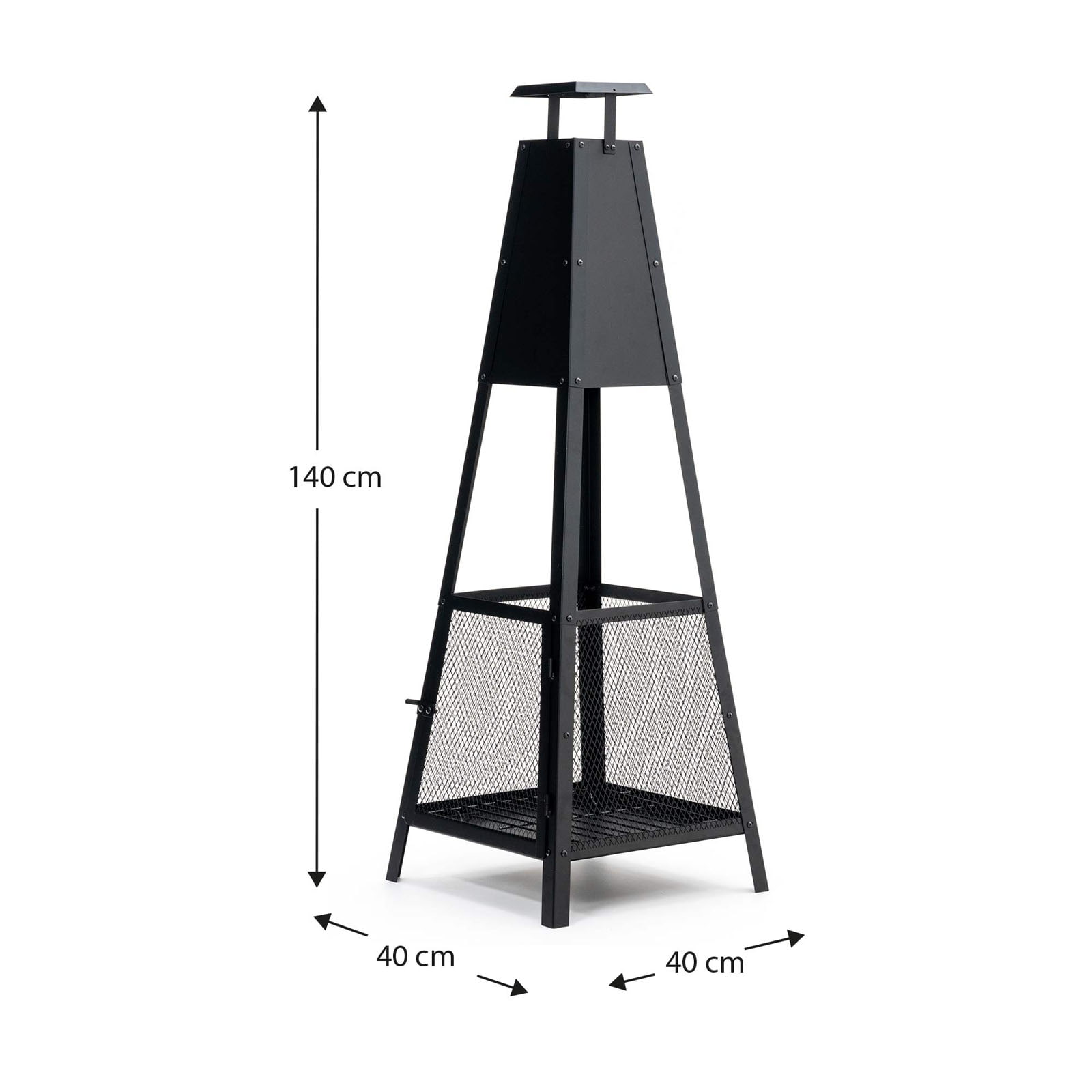Braseiro de exterior KEKAI Akita Totem Brasero exterior KEKAI Akita Totem
