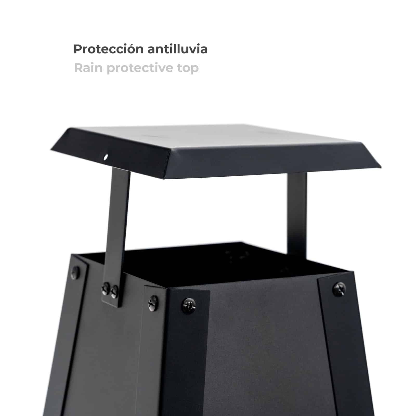 Braseiro de exterior KEKAI Akita Totem Brasero exterior KEKAI Akita Totem