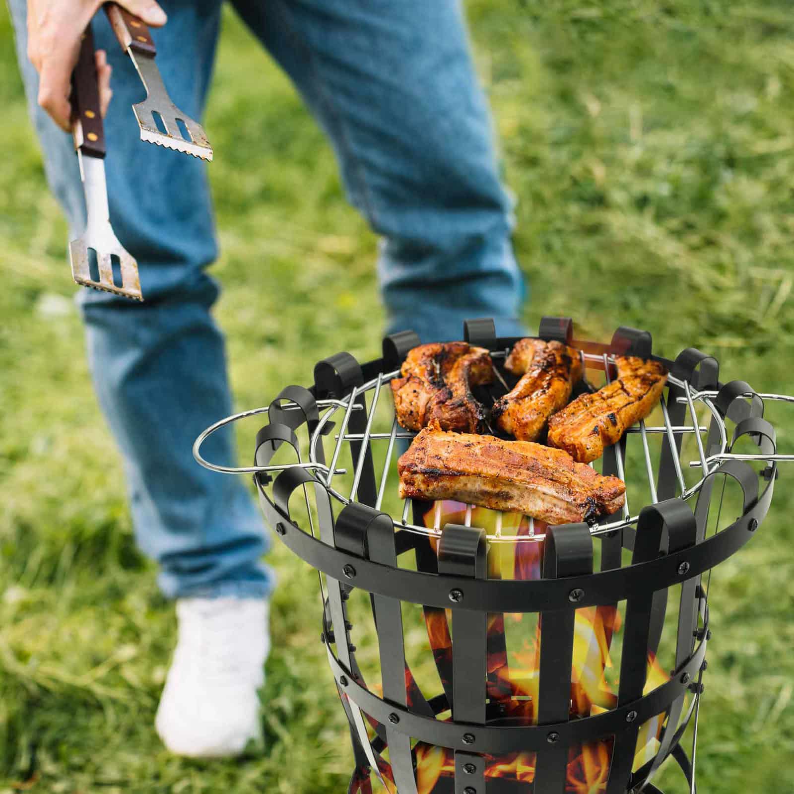 Braseiro exterior 2 em 1 KEKAI Dana Brasero exterior 2 en 1 KEKAI Dana