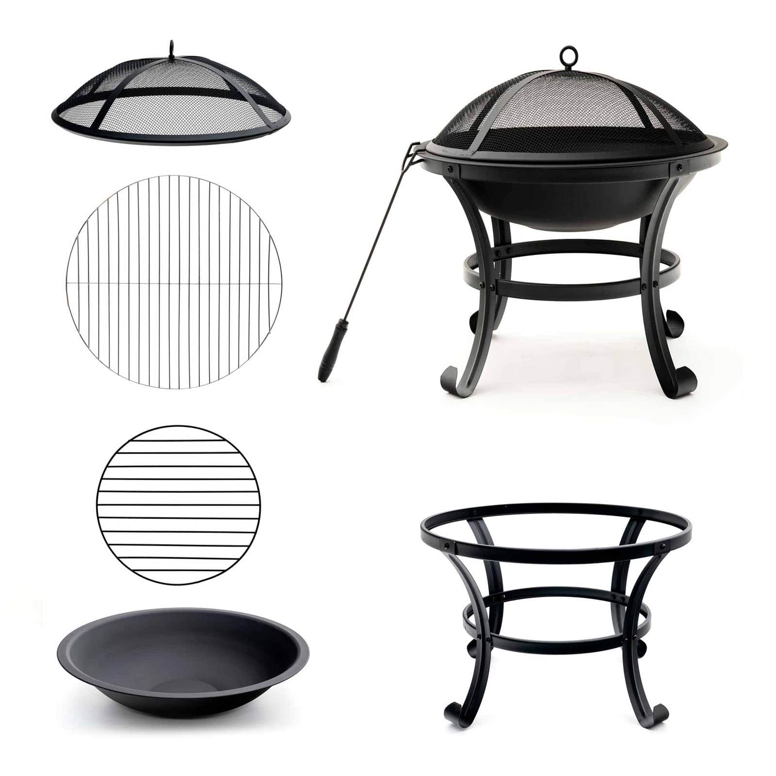 Braseiro exterior 2 em 1 KEKAI Fogo Brasero exterior 2 en 1 KEKAI Fogo