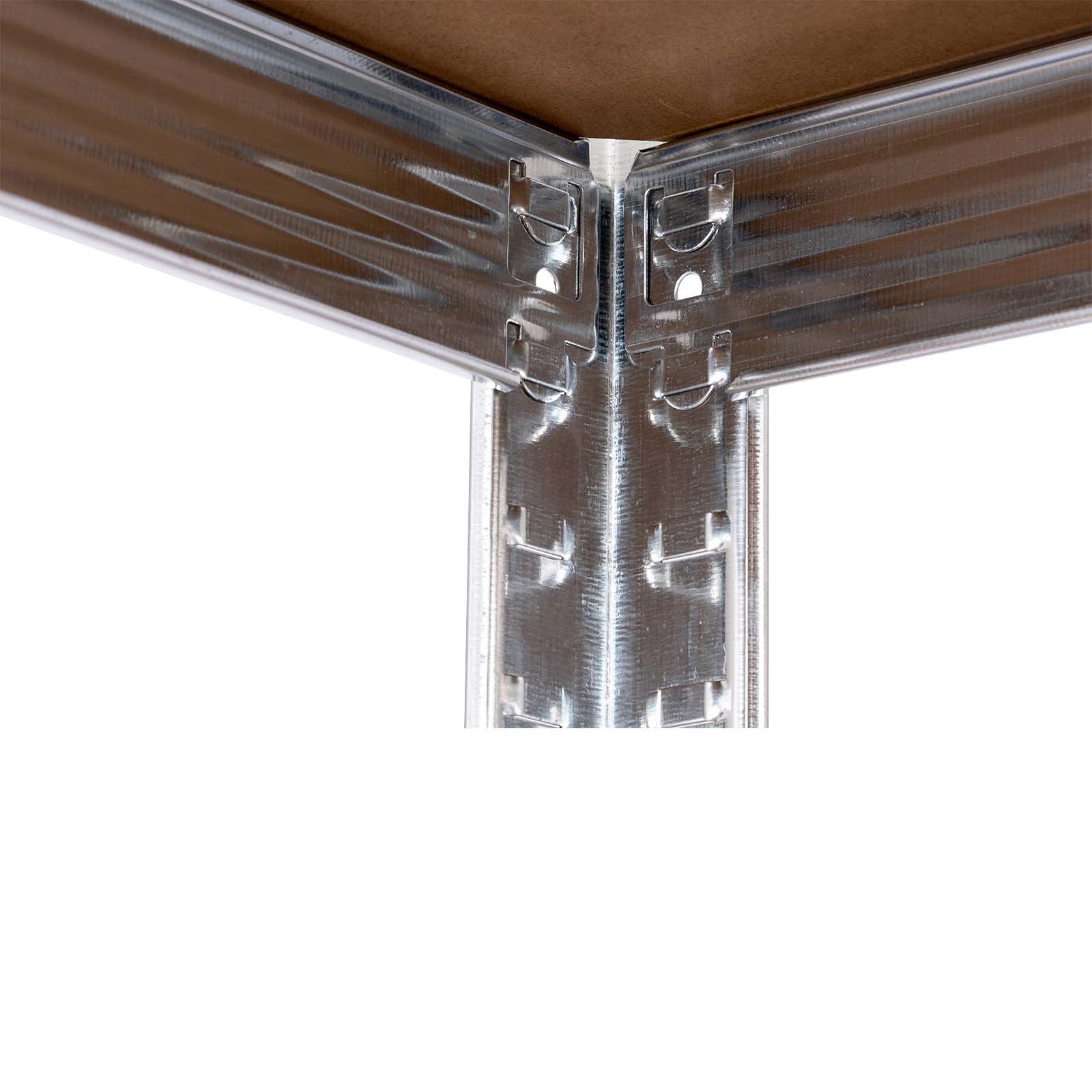 Estantes Max Pro galvanizadas até 875 kg da Catter House Estantería galvanizada 70x40x180 cm CatterHouse Max Pro (hasta 875 kg)