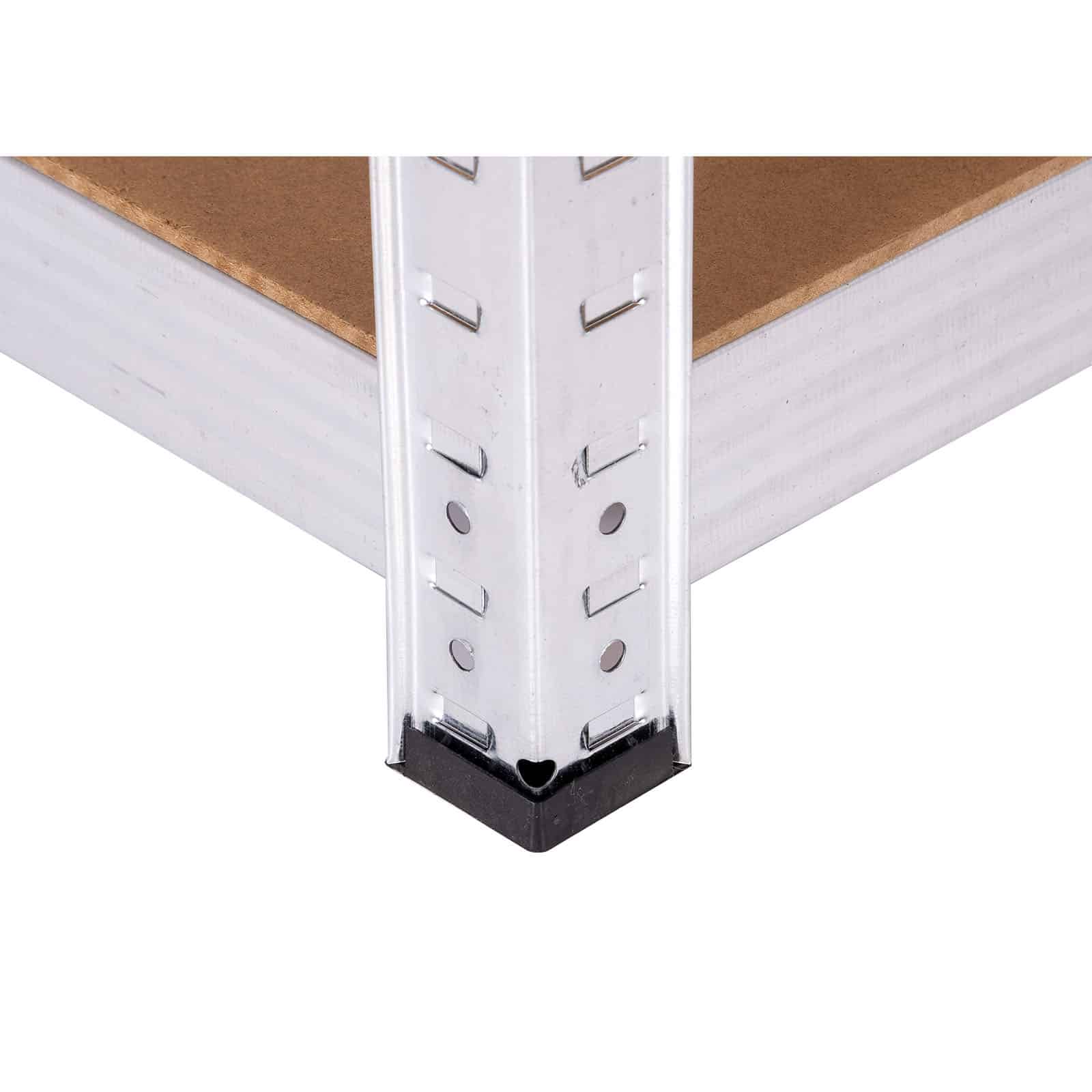 Estantes galvanizadas (2 unid.) 90x40x180 cm Catter House Max Pro (até 875 kg) Estanterías galvanizadas (2 uds.) 90x40x180 cm CatterHouse Max Pro (hasta 875 kg)