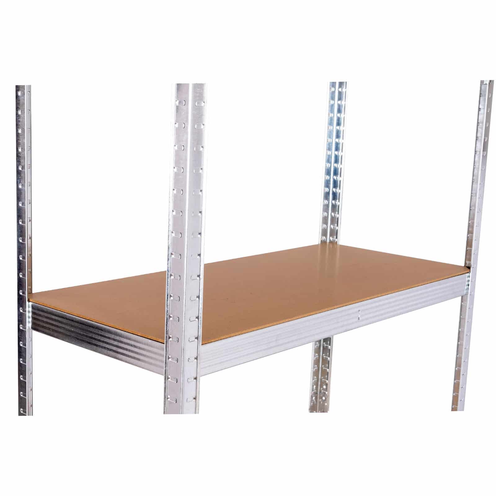 Estantes galvanizadas (2 unid.) 90x40x180 cm Catter House Max Pro (até 875 kg) Estanterías galvanizadas (2 uds.) 90x40x180 cm CatterHouse Max Pro (hasta 875 kg)