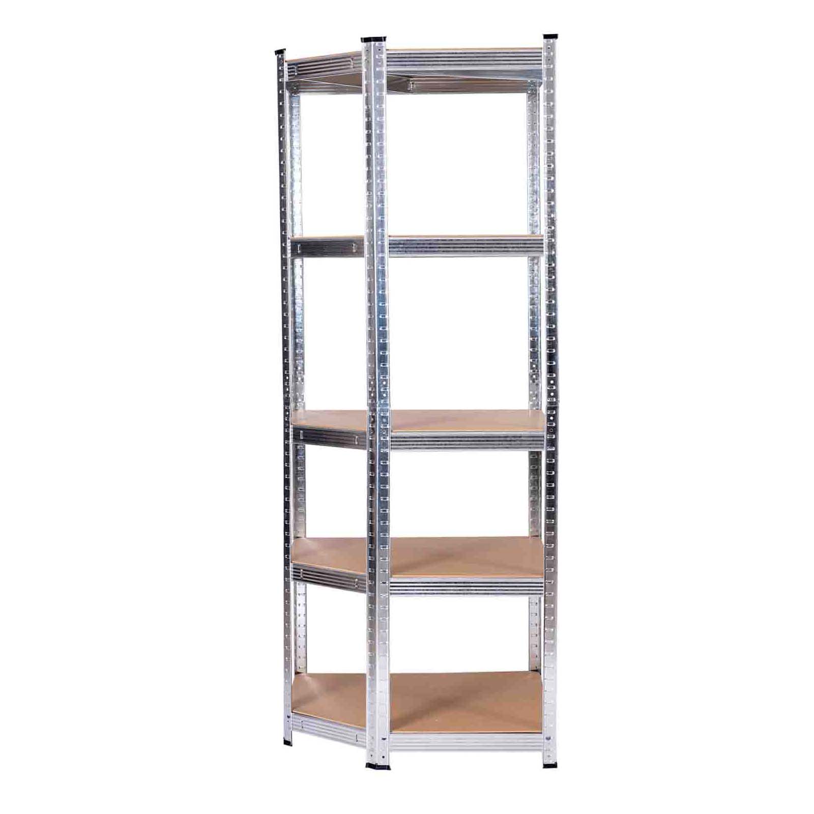 Estantes galvanizadas 70x40x180 cm Catter House Max Pro (até 875 kg) Estantería galvanizada esquina 70x40x180 cm CatterHouse Max Pro (hasta 875 kg)