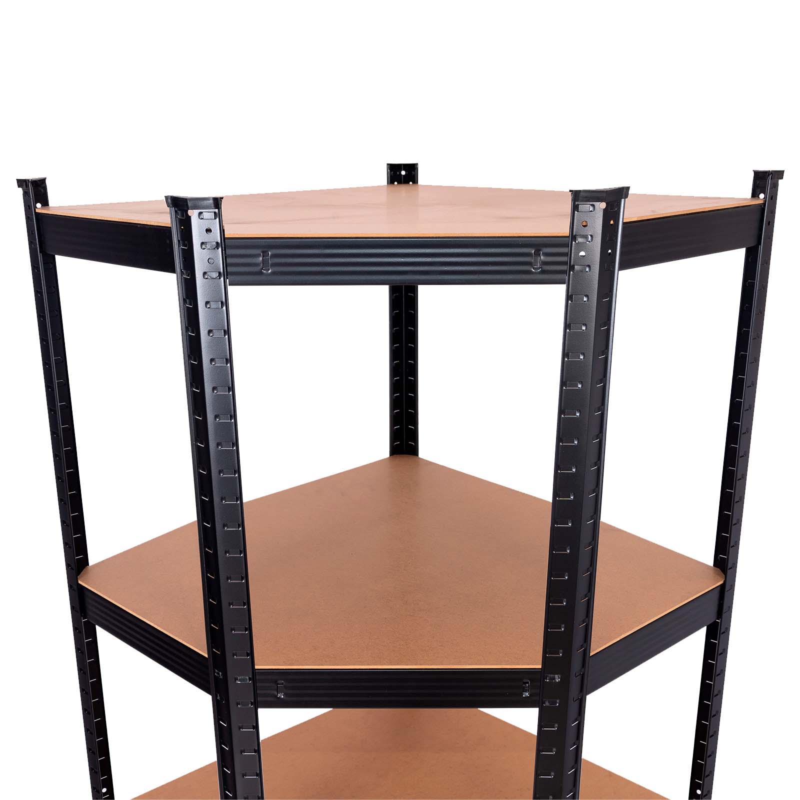 Estante metálica de canto Catter House Hans Plus 70x40x180 cm (até 875 kg) Estantería metálica esquina 70x40x180 cm CatterHouse Hans Plus (hasta 875 kg)