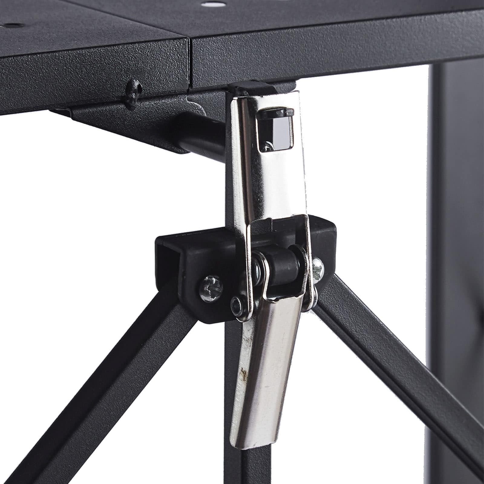 Estante dobrável 71,5x36x84 cm Catter House Kim 84 preta (até 120 kg)) Estantería plegable 71,5x36x84 cm CatterHouse Kim 84 negra (hasta 120 kg)