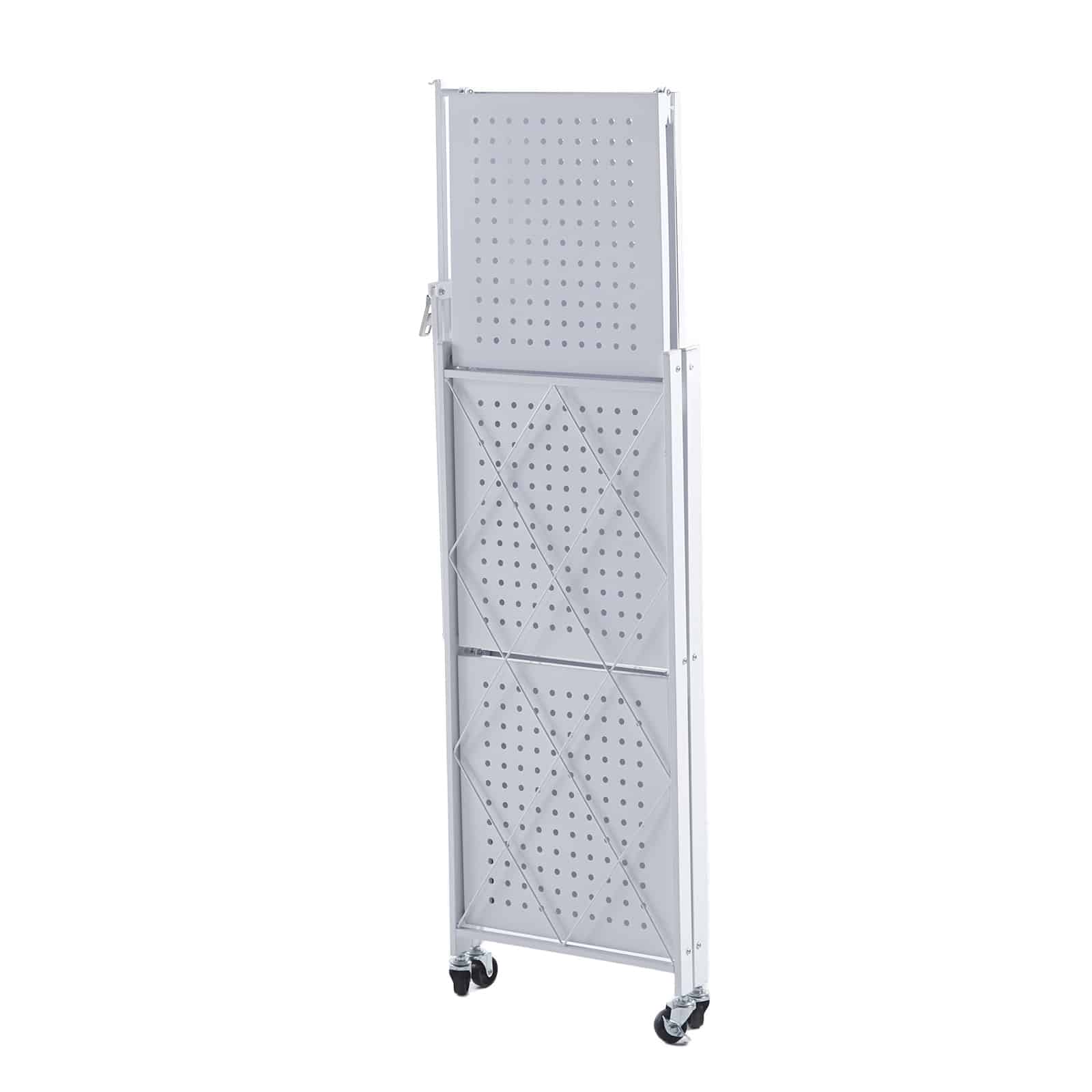 Estante dobrável 71,5x36x84 cm Catter House Kim 84 branca (até 120 kg) Estantería plegable 71,5x36x84 cm CatterHouse Kim 84 blanca (hasta 120 kg)