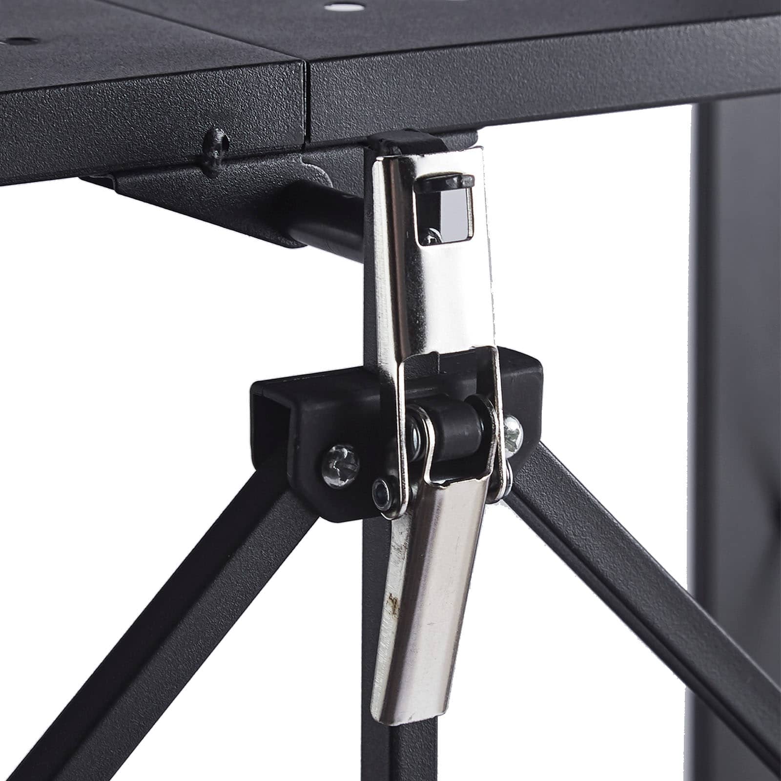 Estante dobrável 71,5x36x122,5 cm Catter House Kim 122 preta (até 160 kg)) Estantería plegable 71,5x36x122,5 cm CatterHouse Kim 122 negra (hasta 160 kg)