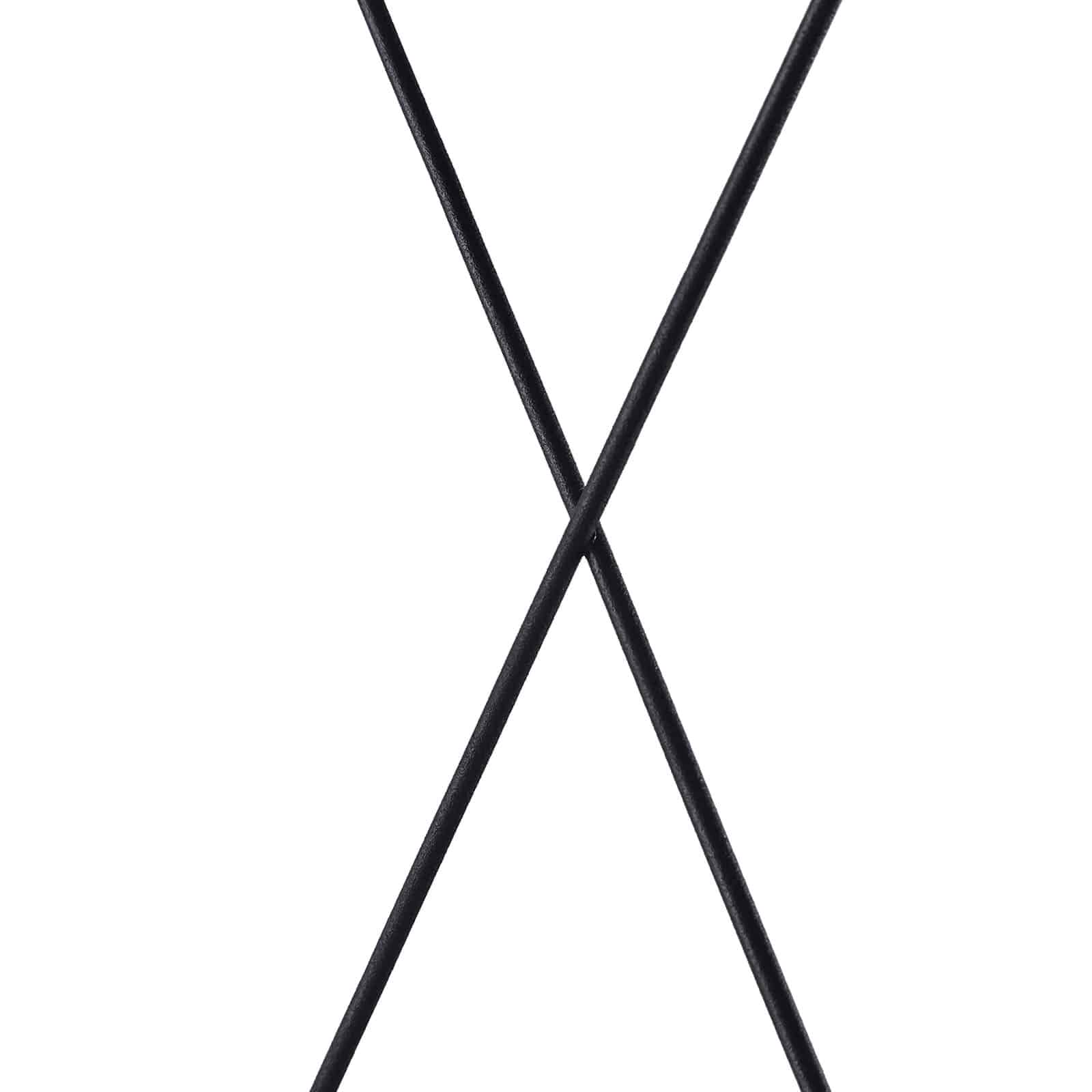 Estante dobrável 71,5x36x122,5 cm Catter House Kim 122 preta (até 160 kg)) Estantería plegable 71,5x36x122,5 cm CatterHouse Kim 122 negra (hasta 160 kg)