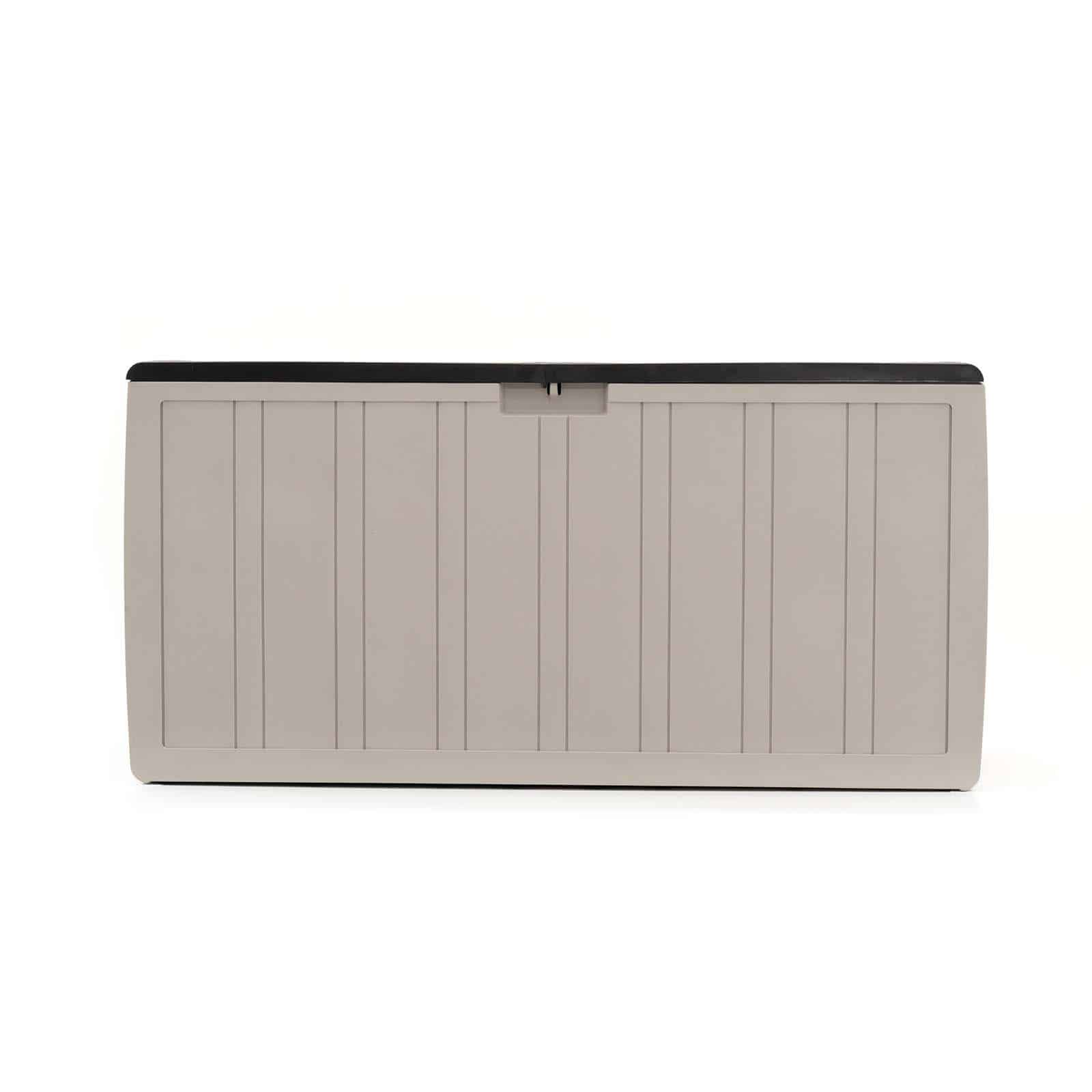 Baú em resina 117x45,5x57,50 cm (270L) Top bege Arcón resina 117x45,5x57,50 cm (270L)Top beige